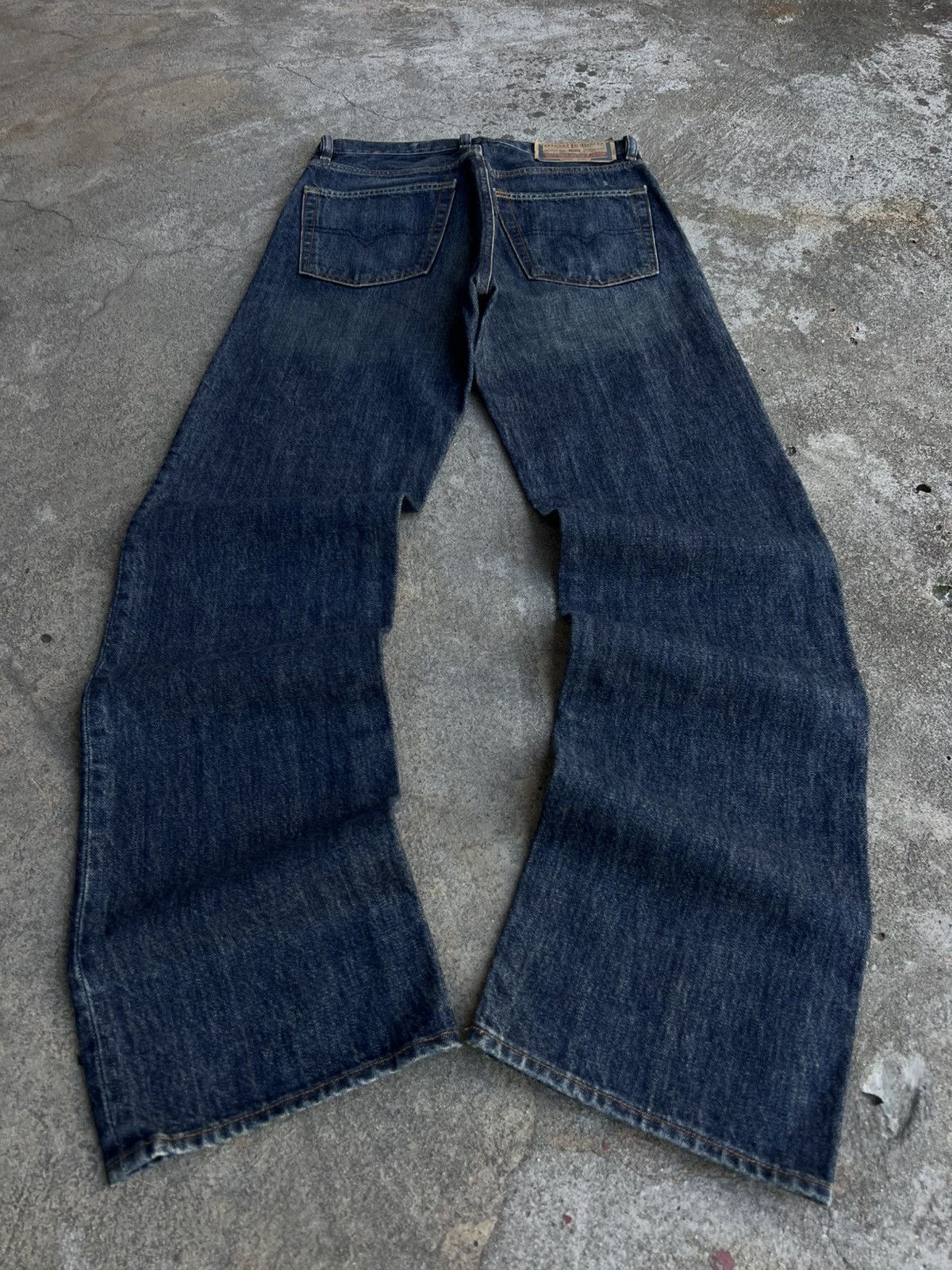 Diesel Crazy Vintage Diesel Japan Denim Jeans Wide Leg Hysteric Size US 30 / EU 46 - 7 Thumbnail