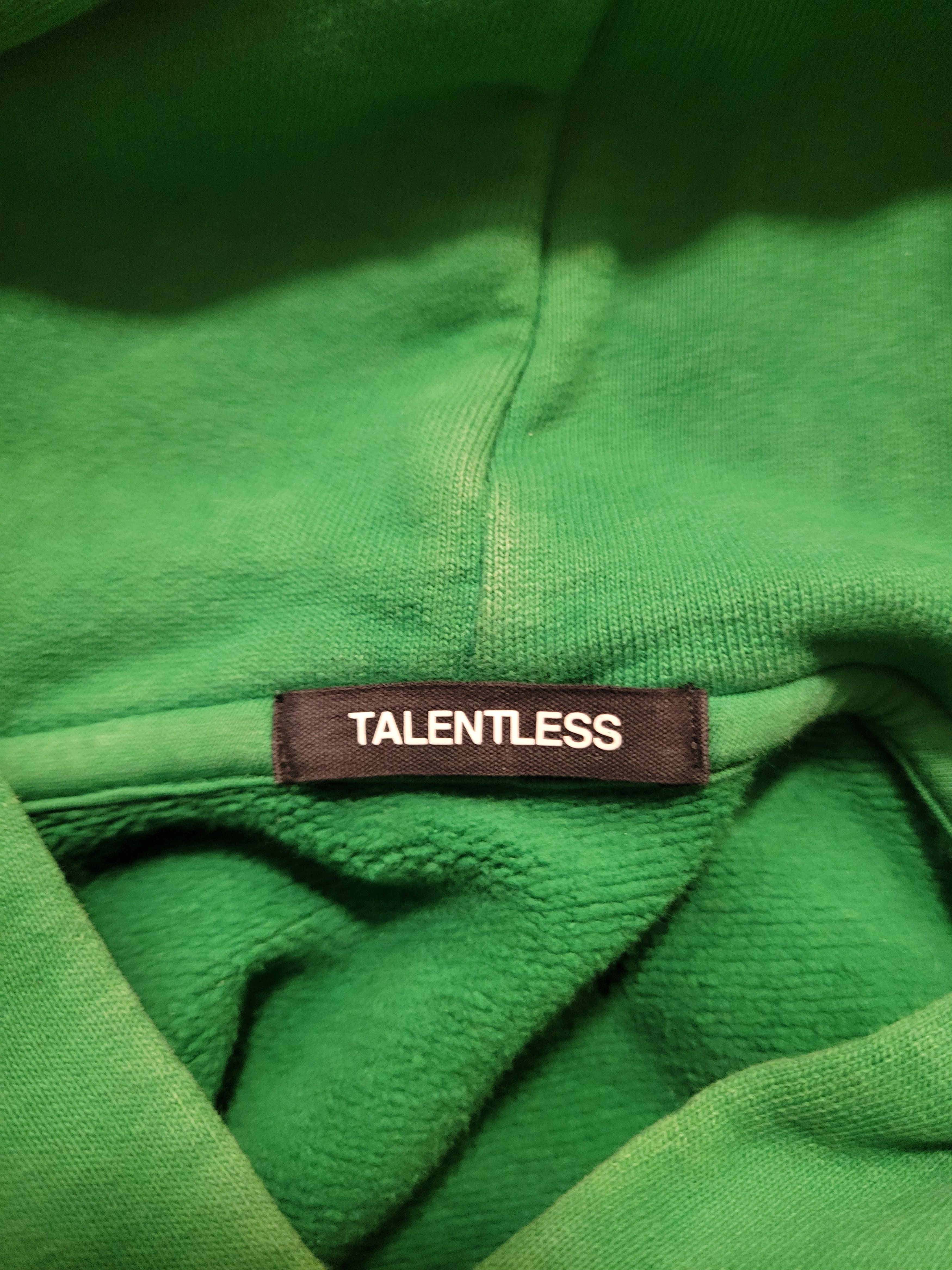 Talentless Green Hoodie Size US L / EU 52-54 / 3 - 3 Thumbnail