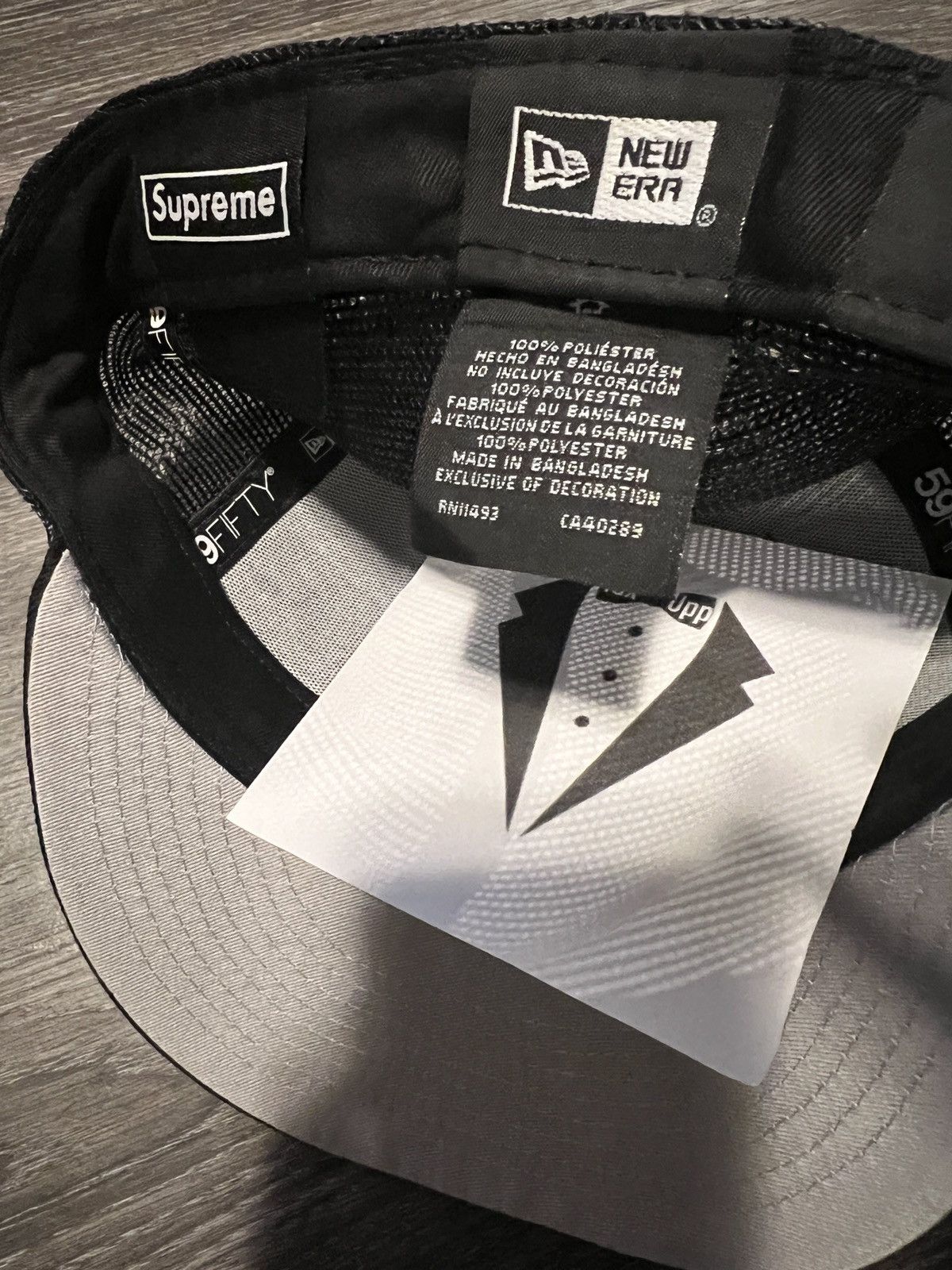 Supreme Box Logo Mesh Back New Era - 7 1/2 Size ONE SIZE - 4 Thumbnail