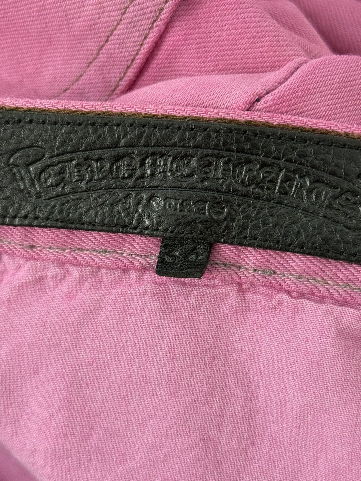 Chrome Hearts Chrome Hearts Pink Sex Record Levis 501 Baggy Sz.34 Size US 34 / EU 50 - 17 Thumbnail