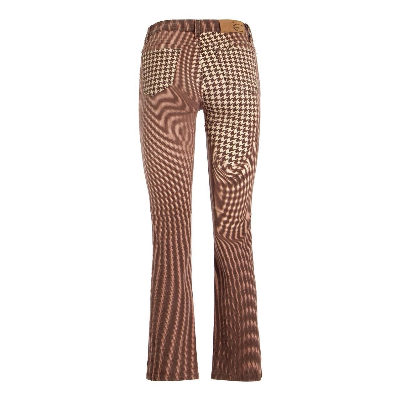 Just Cavalli PSYCHEDELIC PRINT FLARE PANTS Size 27" / US 4 / IT 40 - 2 Thumbnail