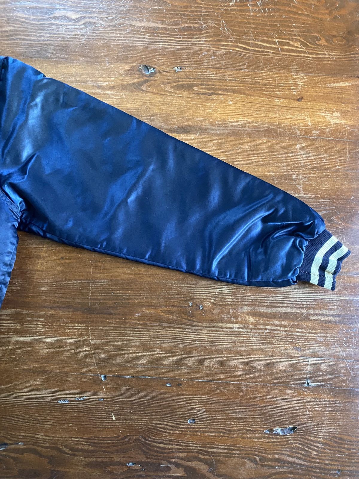 Starter Vintage 80’s New York Yankees Starter Satin Bomber Jacket Size US L / EU 52-54 / 3 - 23 Thumbnail