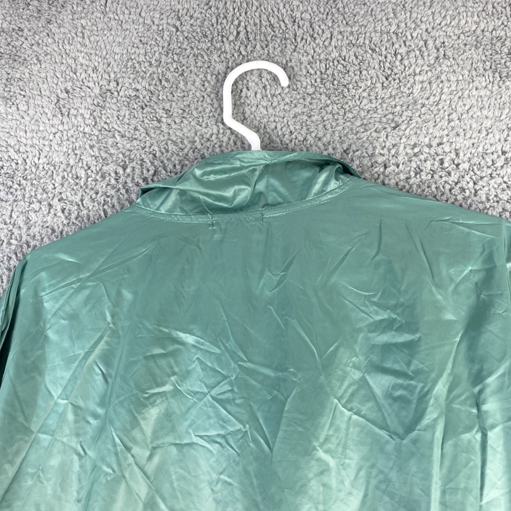 Vintage Wild Fable Windbreaker Jacket Womens XXL Green 1/4 Zip NWOT 47-5 Size XXL / US 16-18 / IT 52-54 - 7 Thumbnail