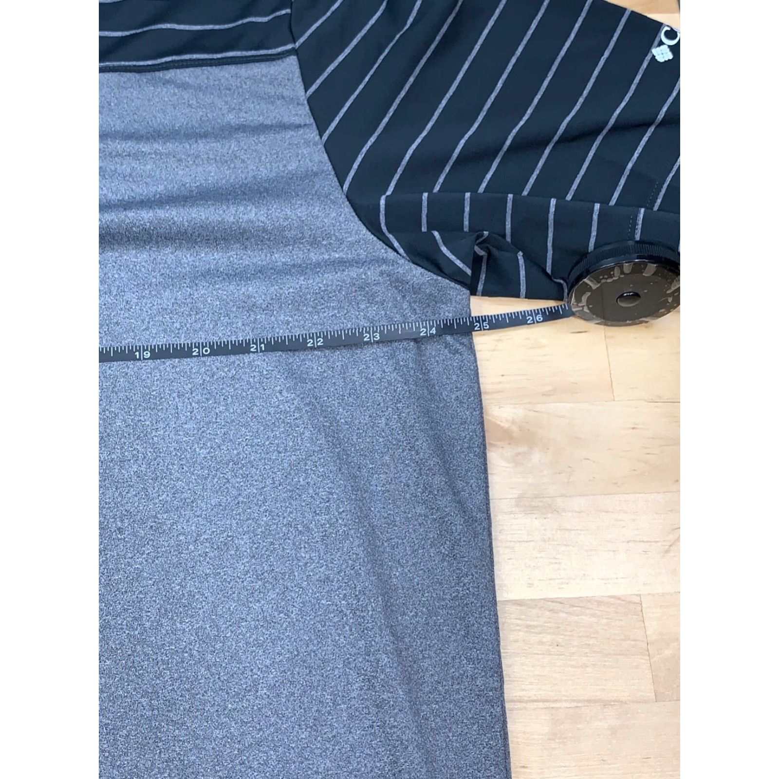 Vintage Columbia Polo Shirt XL Short Sleeve Black Gray Stretch Performance Golf Men's Modern Athletic Regular Size XL Polo Shirt Size US XL / EU 56 / 4 - 6 Thumbnail