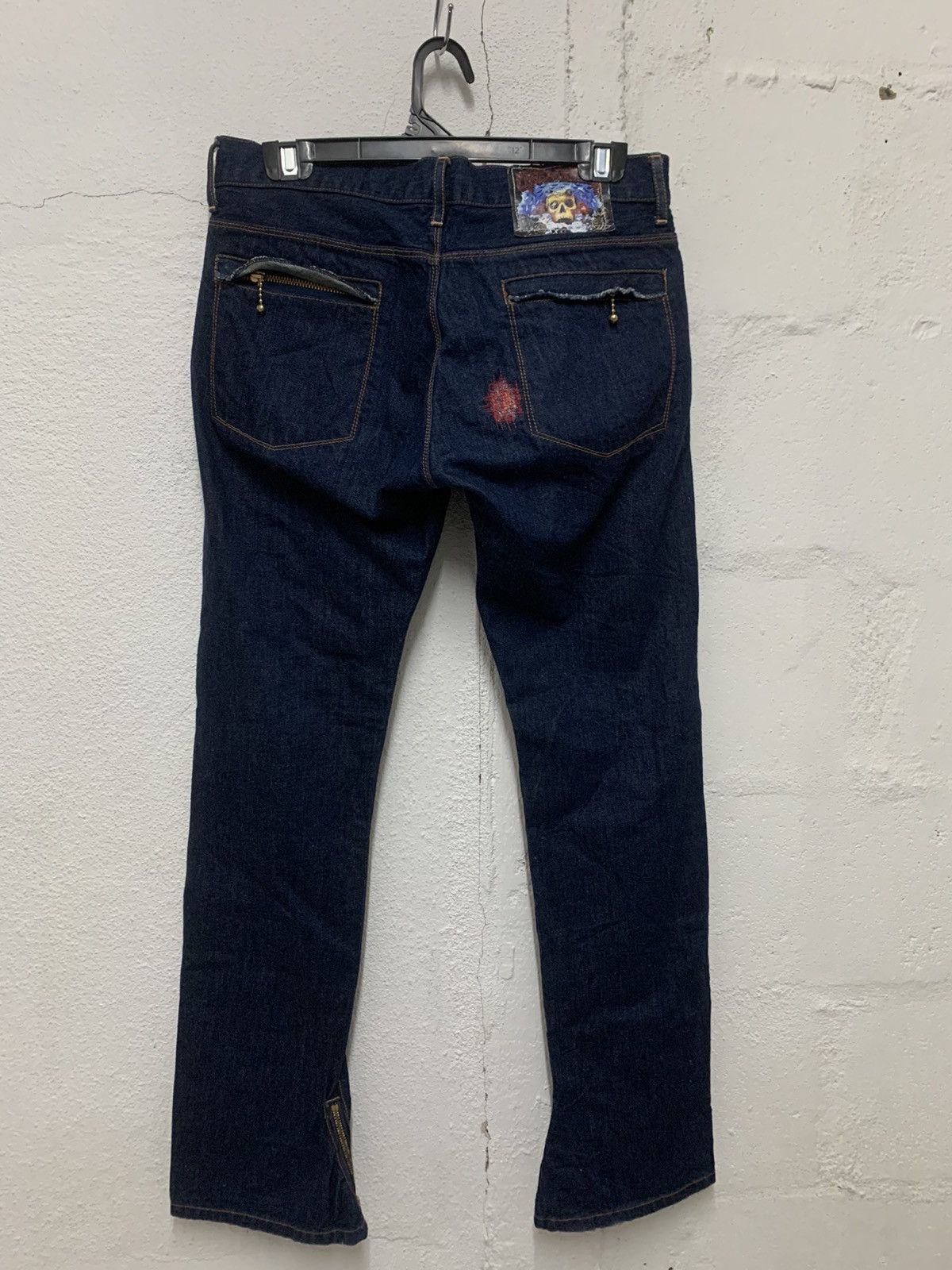 Japanese Brand × Jean Punk ripped zipper leg denim Size 30" / US 8 / IT 44 - 6 Thumbnail