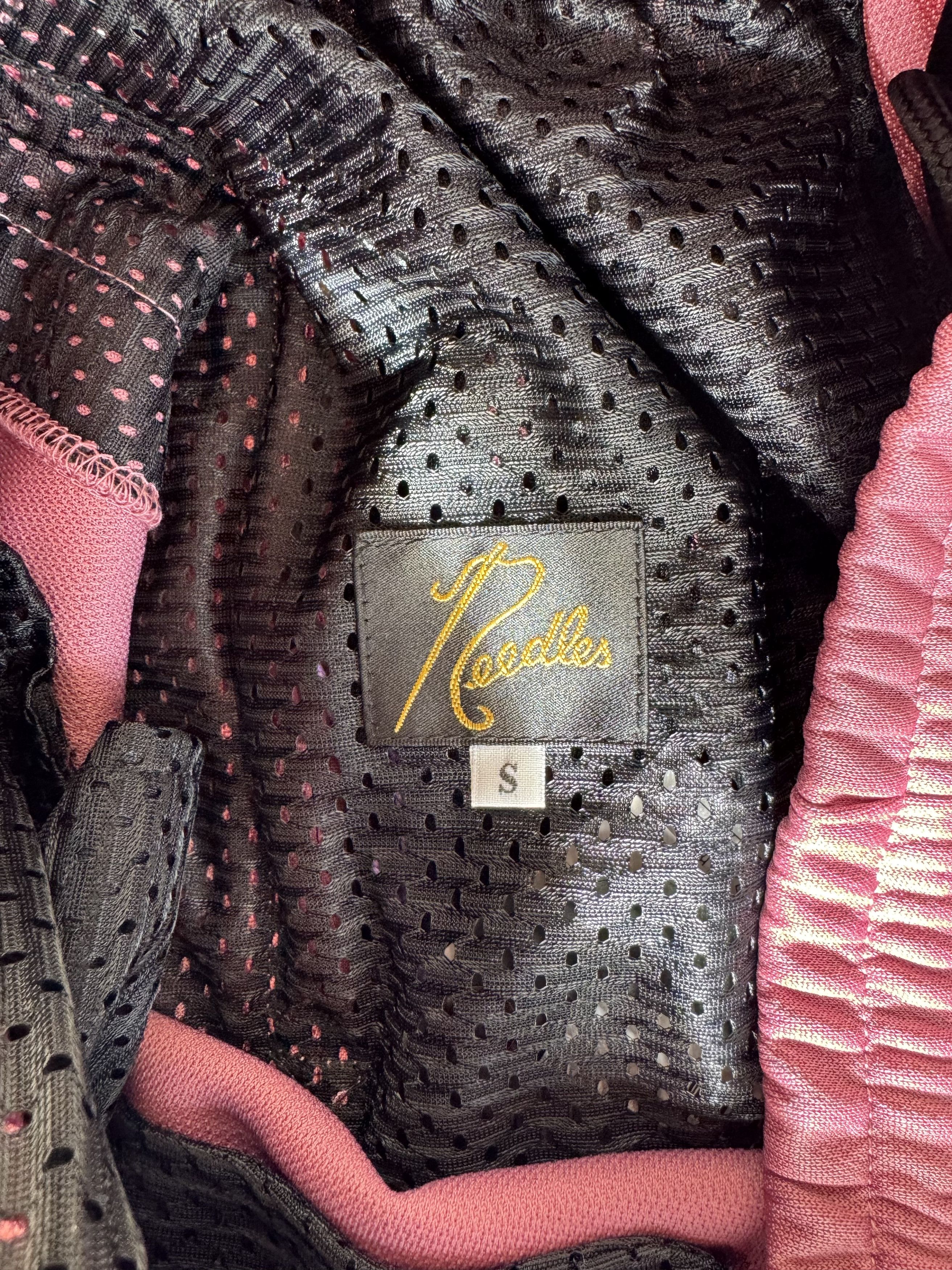 Needles Needles Narrow Track Pant Velour Poly Smooth Smoke Pink Size US 30 / EU 46 - 4 Thumbnail