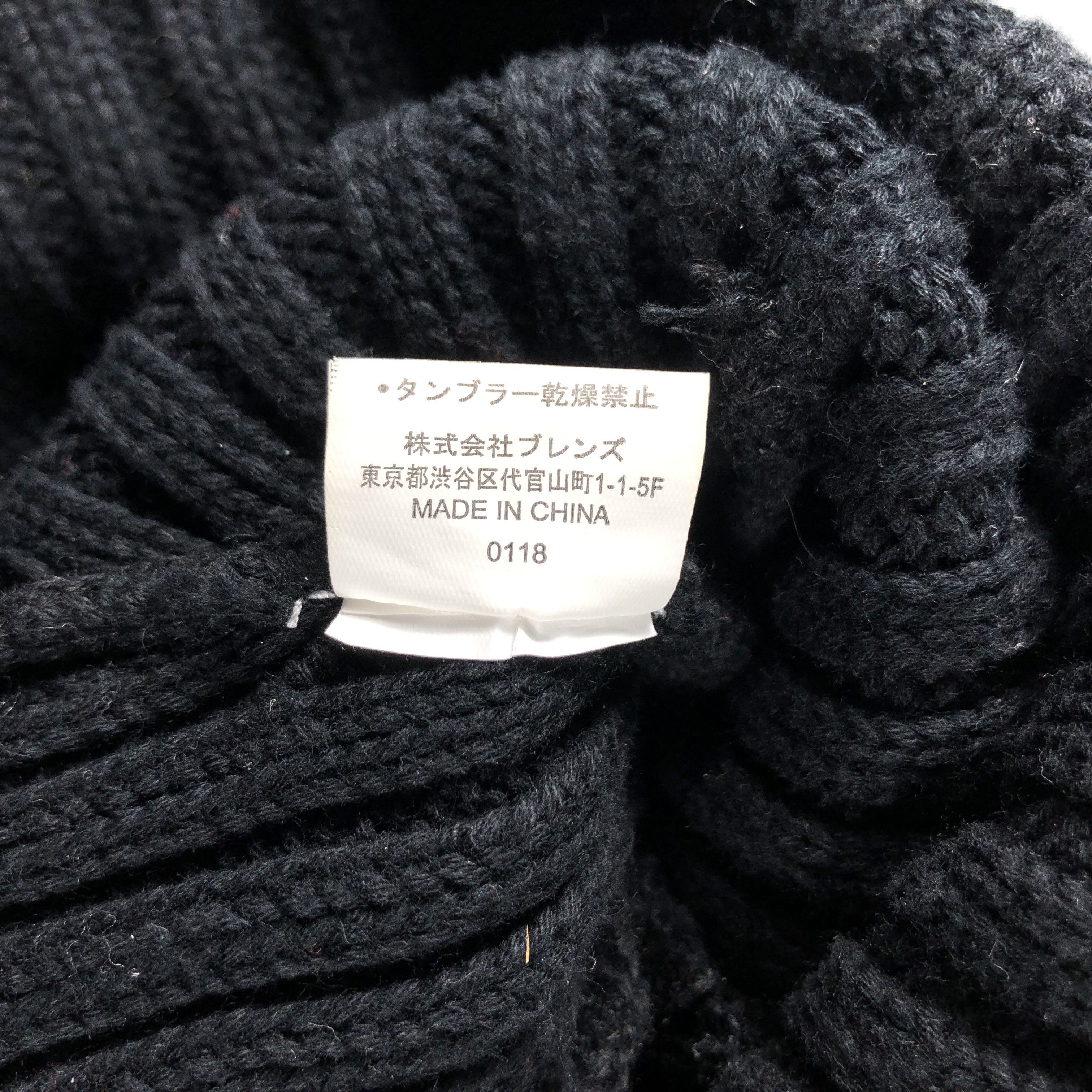 Ben Davis × Vintage Ben Davis Ribbed Black Beanie Snow Hat Snow Cap -D951 Size ONE SIZE - 6 Thumbnail