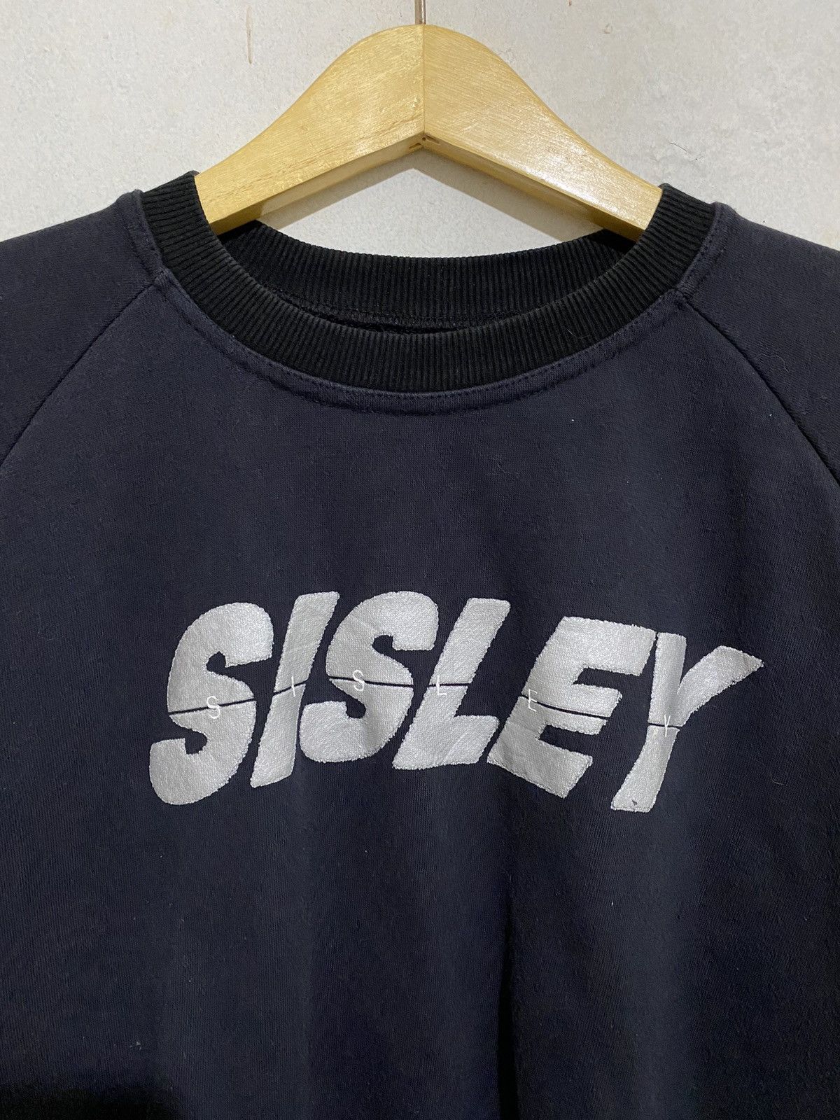 Vintage Vintage Sweatshirt Sisley Size US M / EU 48-50 / 2 - 2 Thumbnail