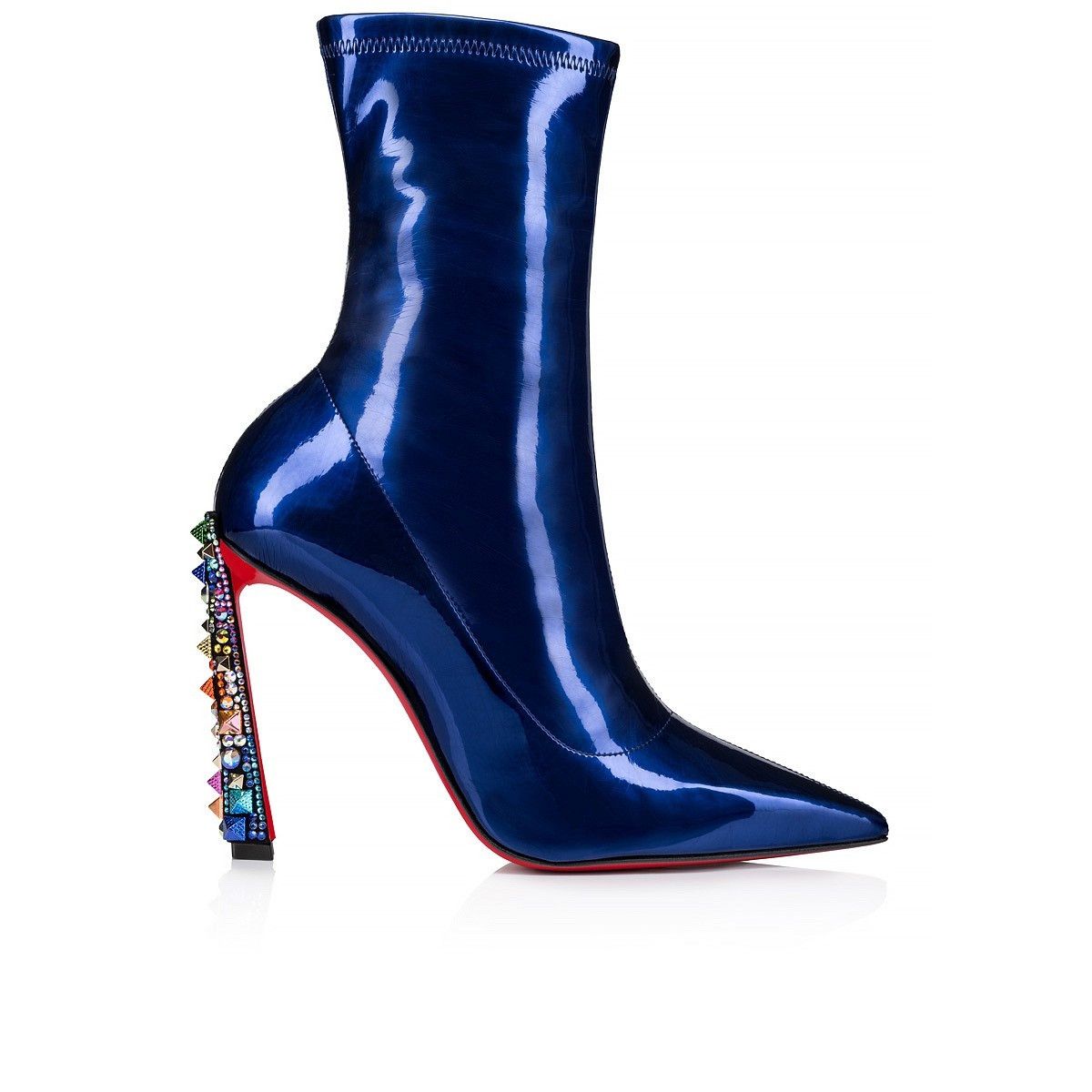 Christian Louboutin cosmic boot 100mm blue limited edition Size US 12 / IT 42 - 1 Thumbnail