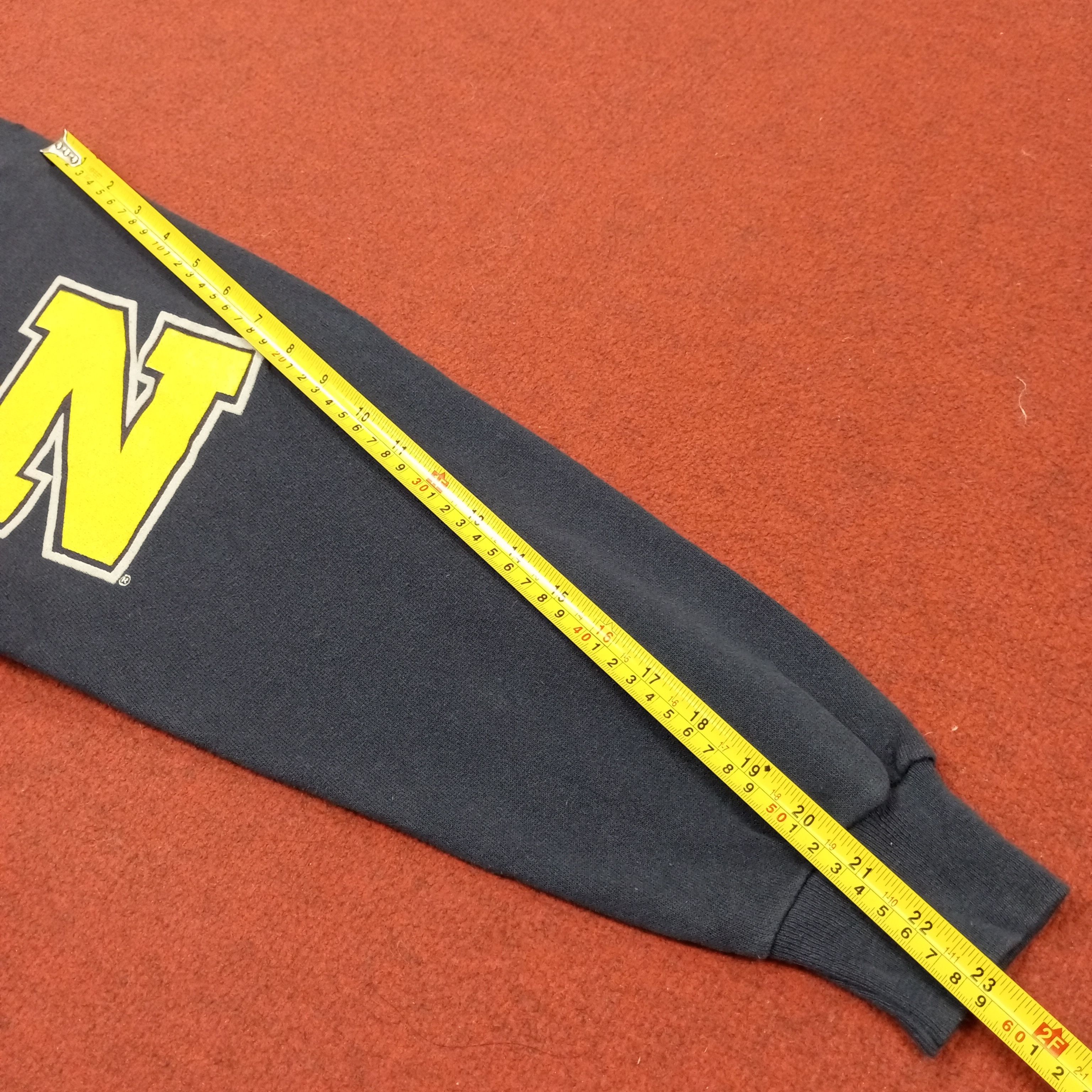 Vintage The University Of Michigan Jeans Style Sweatshirt c245n20 Size US L / EU 52-54 / 3 - 14 Thumbnail