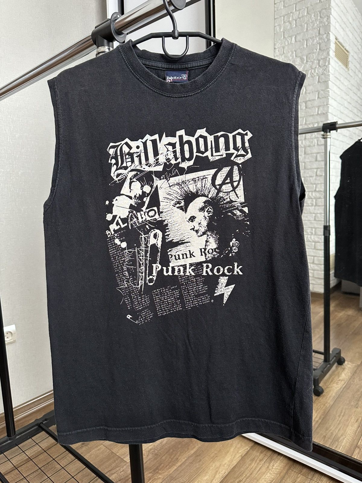 Billabong Billabong Surf Vintage Punk Rock T-Shirt Tee Tank Top 90s Size US M / EU 48-50 / 2 - 1 Thumbnail