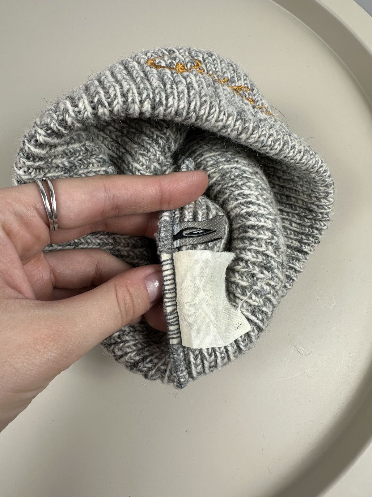 Quiksilver × Vintage Quiksilver beanie knit hat Size ONE SIZE - 10 Thumbnail