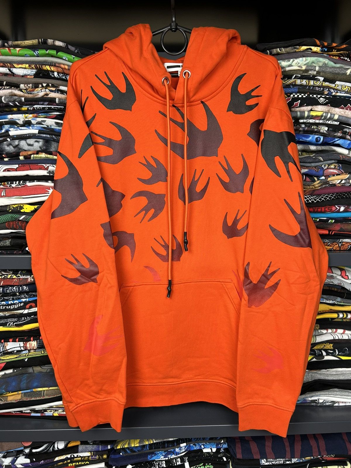 Alexander McQueen × MCQ Alexander Mcqueen Swallow Hoodie McQ Size US XL / EU 56 / 4 - 1 Thumbnail