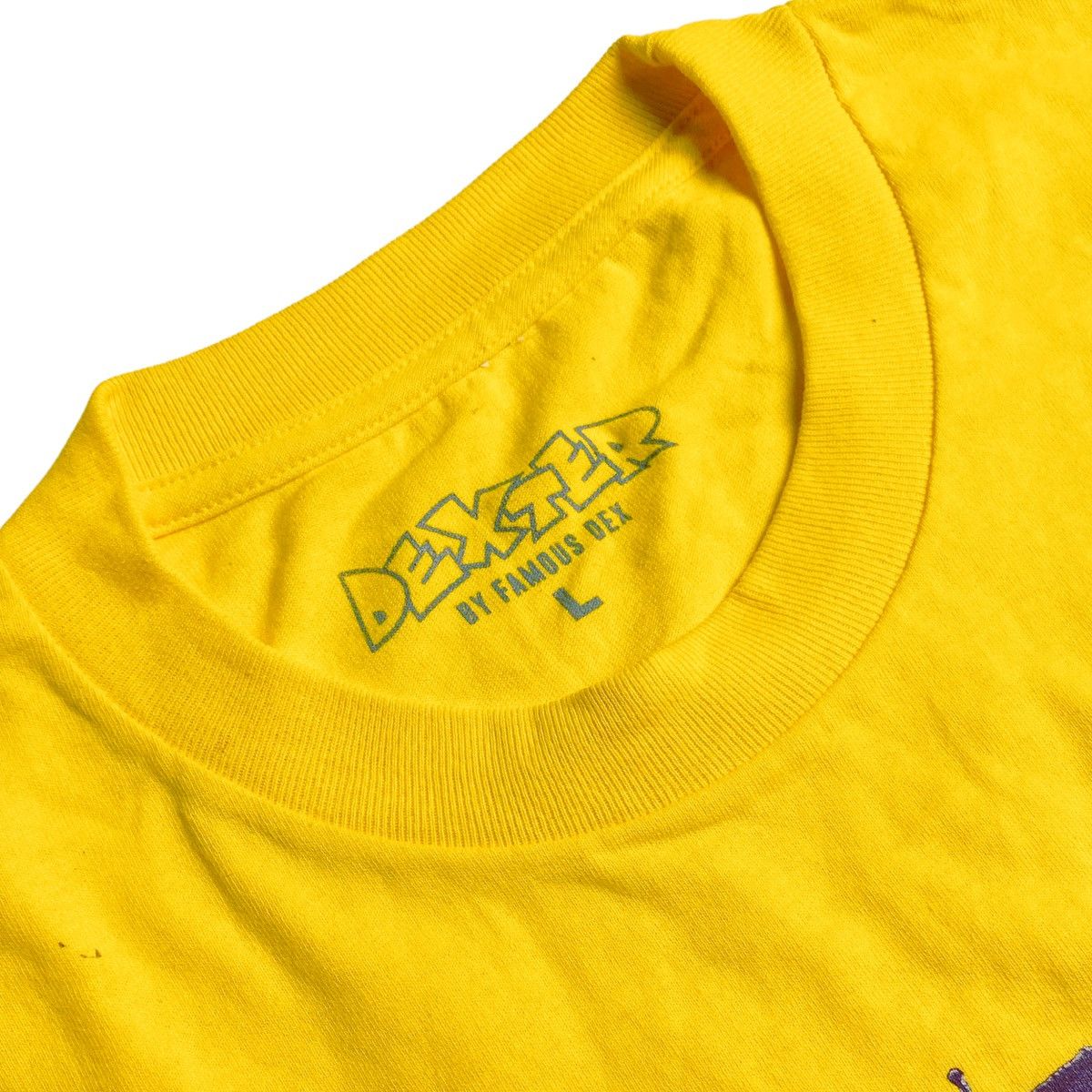 Band Tees Dexter Robot - Yellow Shirt Size US L / EU 52-54 / 3 - 3 Thumbnail