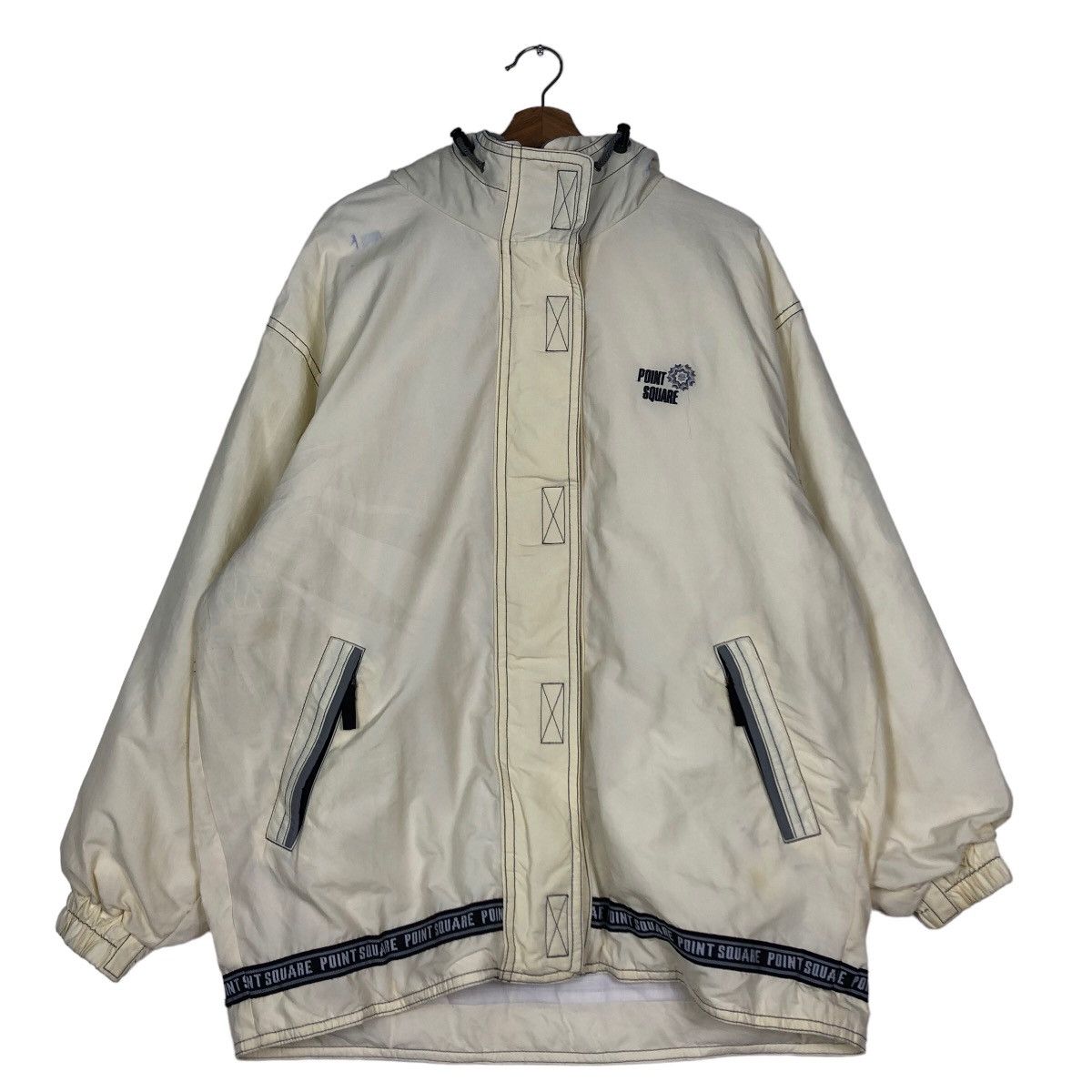 Japanese Brand 🔥Vtg Ski Jacket Winter Point Square Japan Issey Miyake Size US L / EU 52-54 / 3 - 1 Thumbnail
