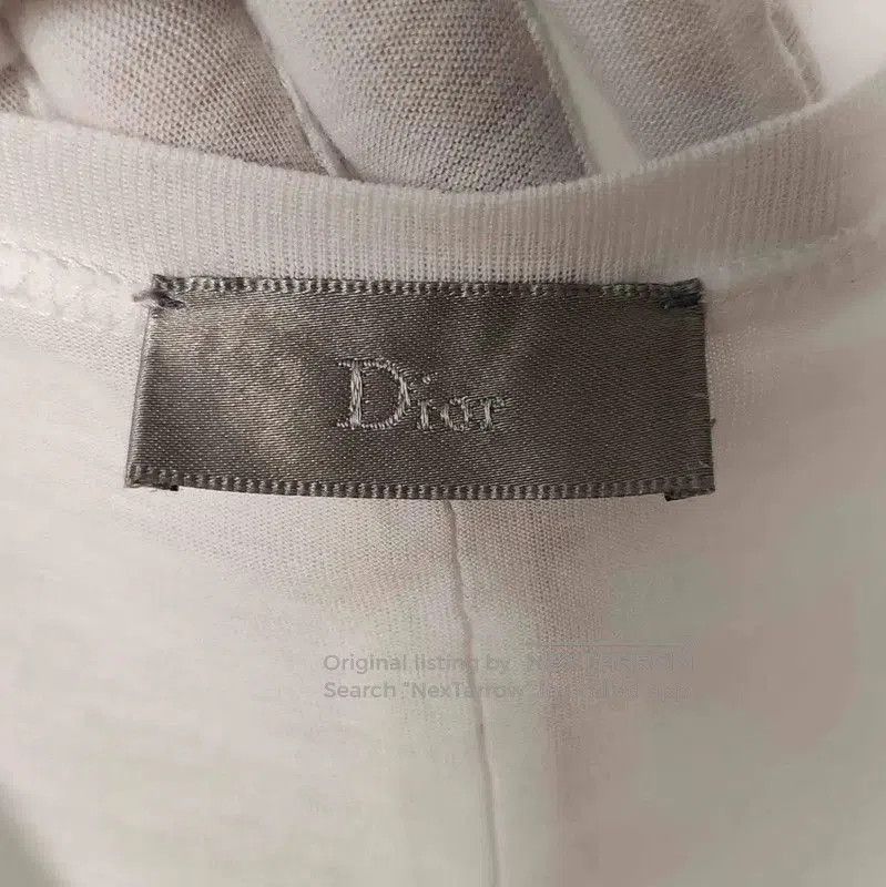 Dior Dior White Cotton Women's T. Size M / US 6-8 / IT 42-44 - 3 Thumbnail