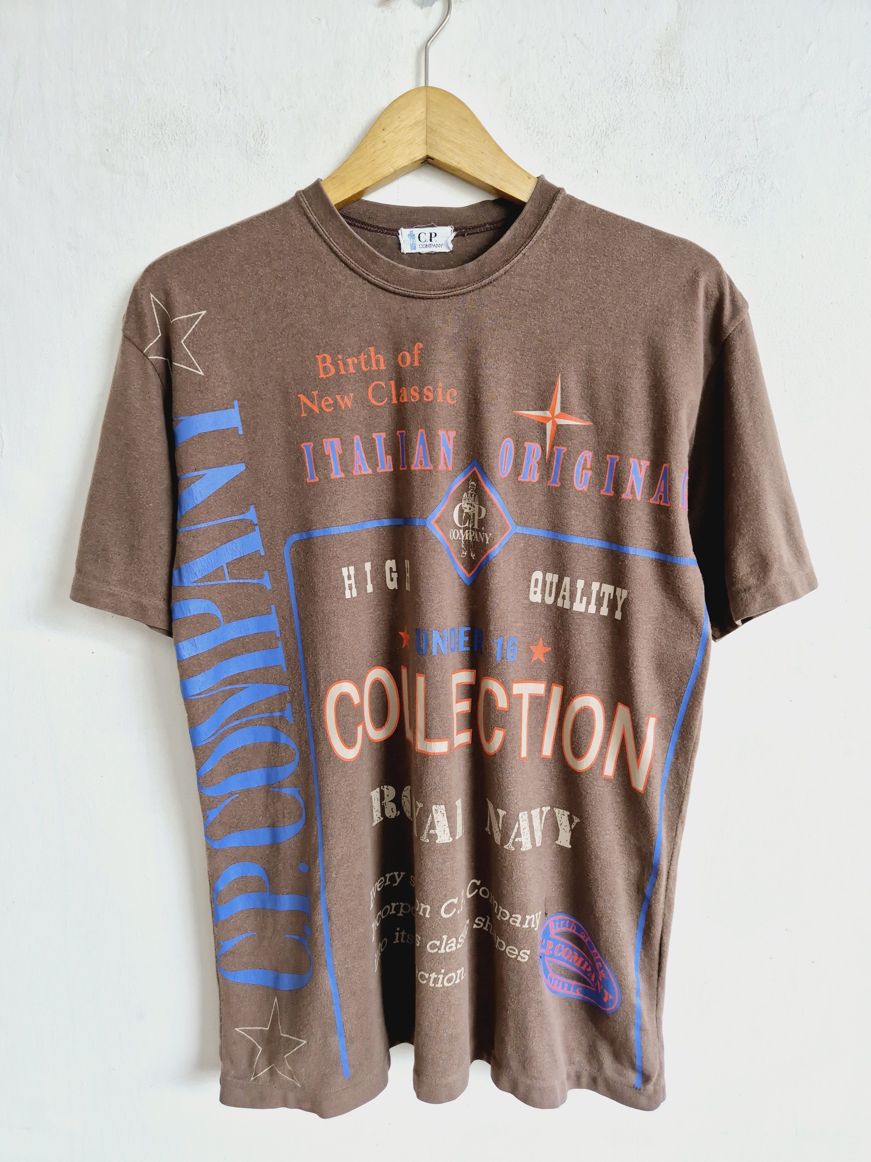 C.P. Company Vintage CP Company Tee Size US S / EU 44-46 / 1 - 1 Thumbnail