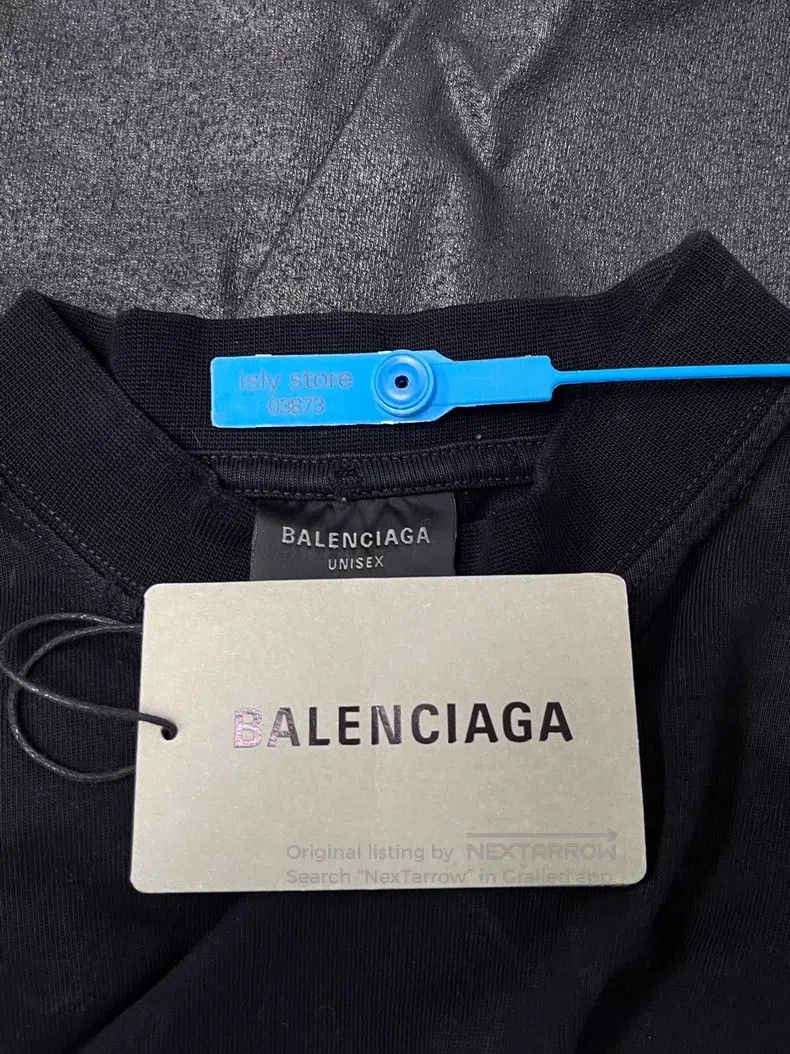 Balenciaga Balenciaga Letter Printed Round Neck Casual Short Sleeve T Size US S / EU 44-46 / 1 - 5 Thumbnail