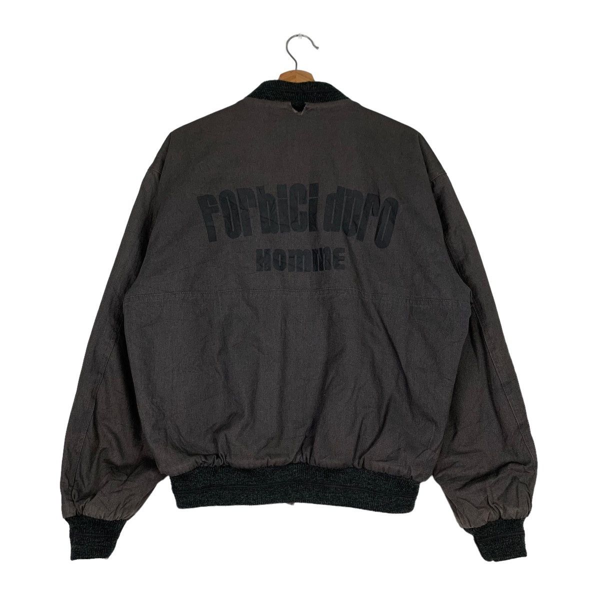 Vintage FORBICI D’ORO HOMME Big Logo Sherpa Bomber Jacket #0523-C24 Size US M / EU 48-50 / 2 - 7 Thumbnail