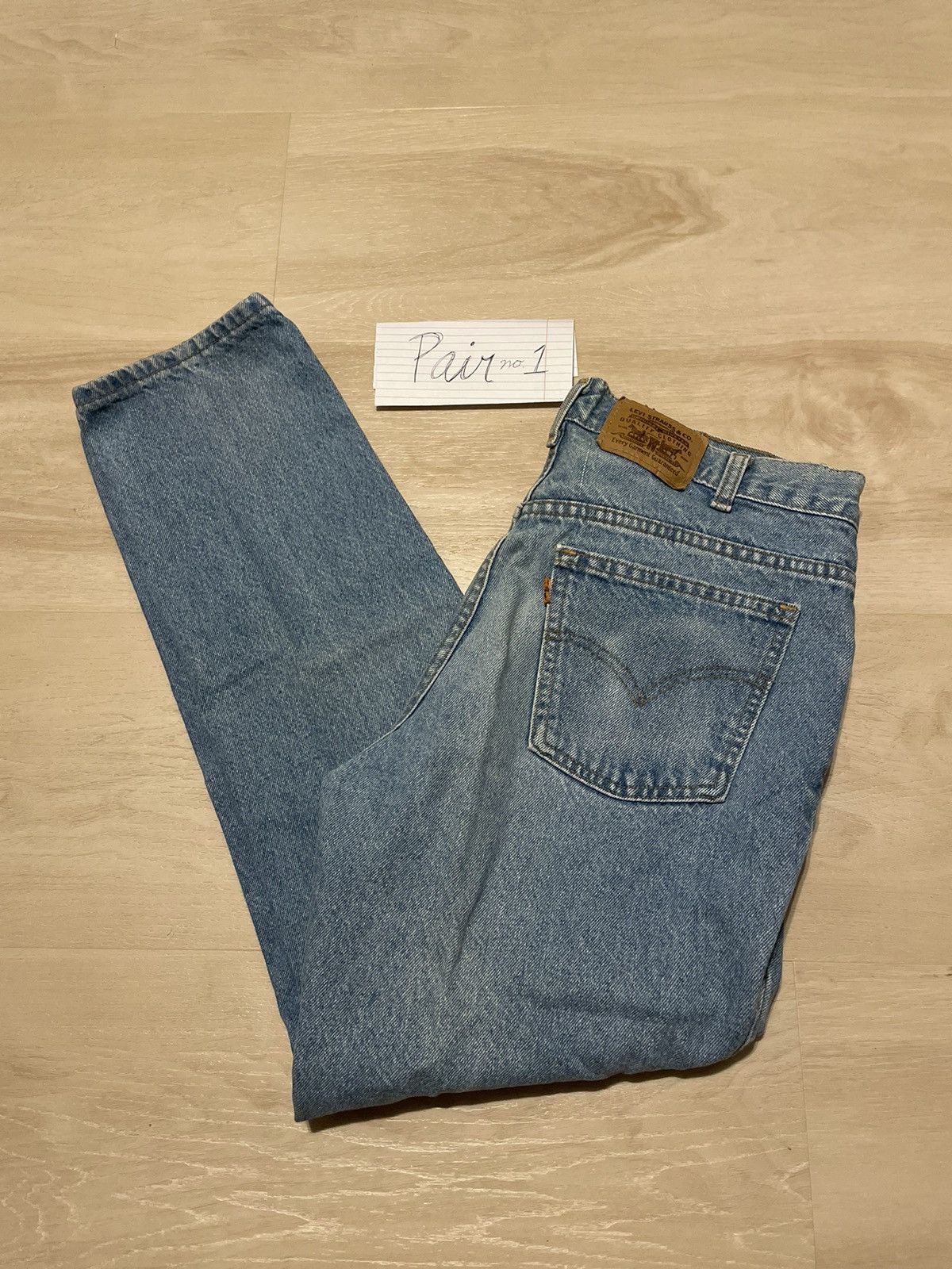 Levi's Levis Orange Tab Light Wash Denim 1 Size US 36 / EU 52 - 4 Thumbnail