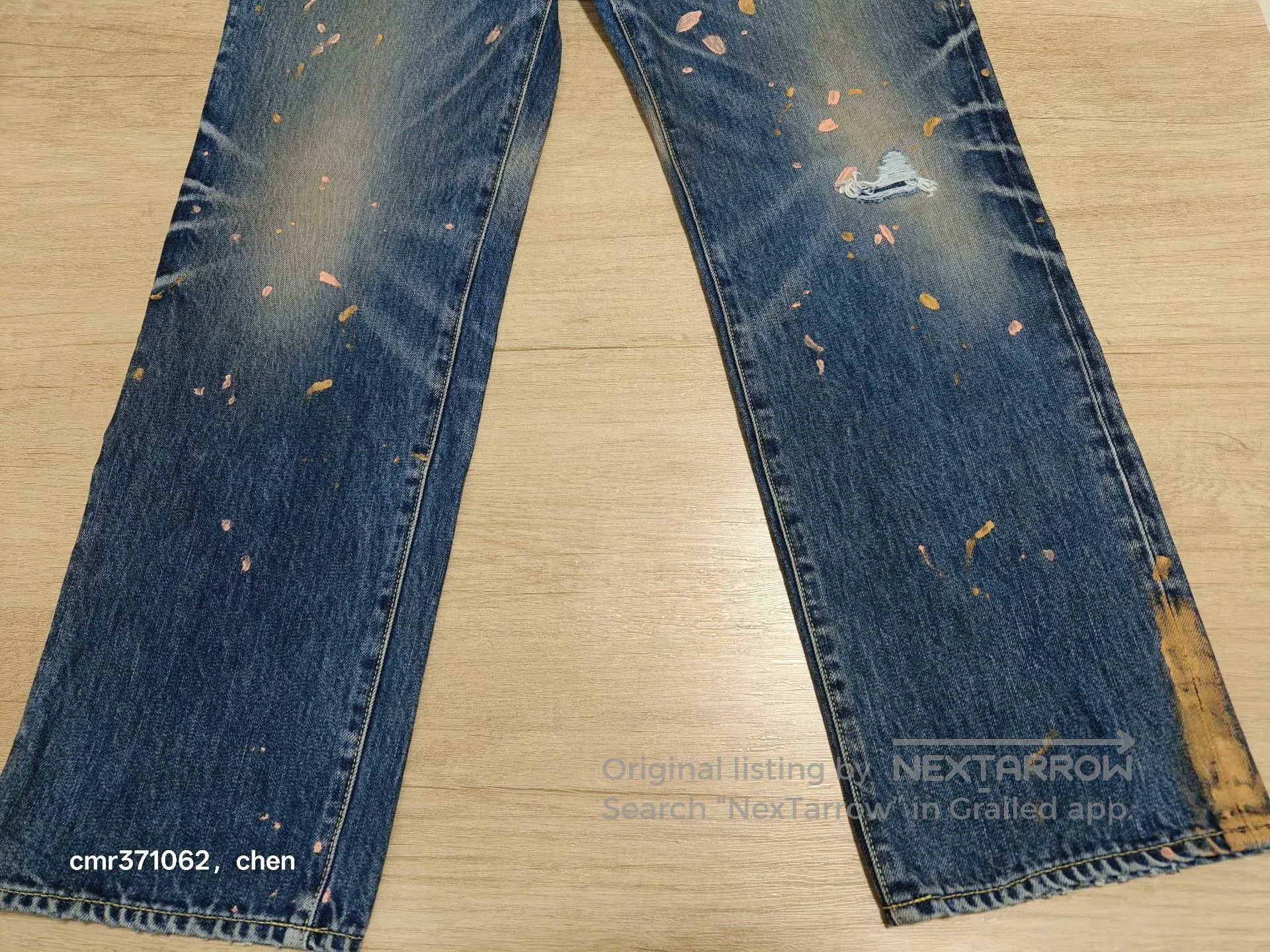 Visvim VISVIM 25SS SOCIAL SCULPTURE 10 DAMAGED. Size US 28 / EU 44 - 3 Thumbnail