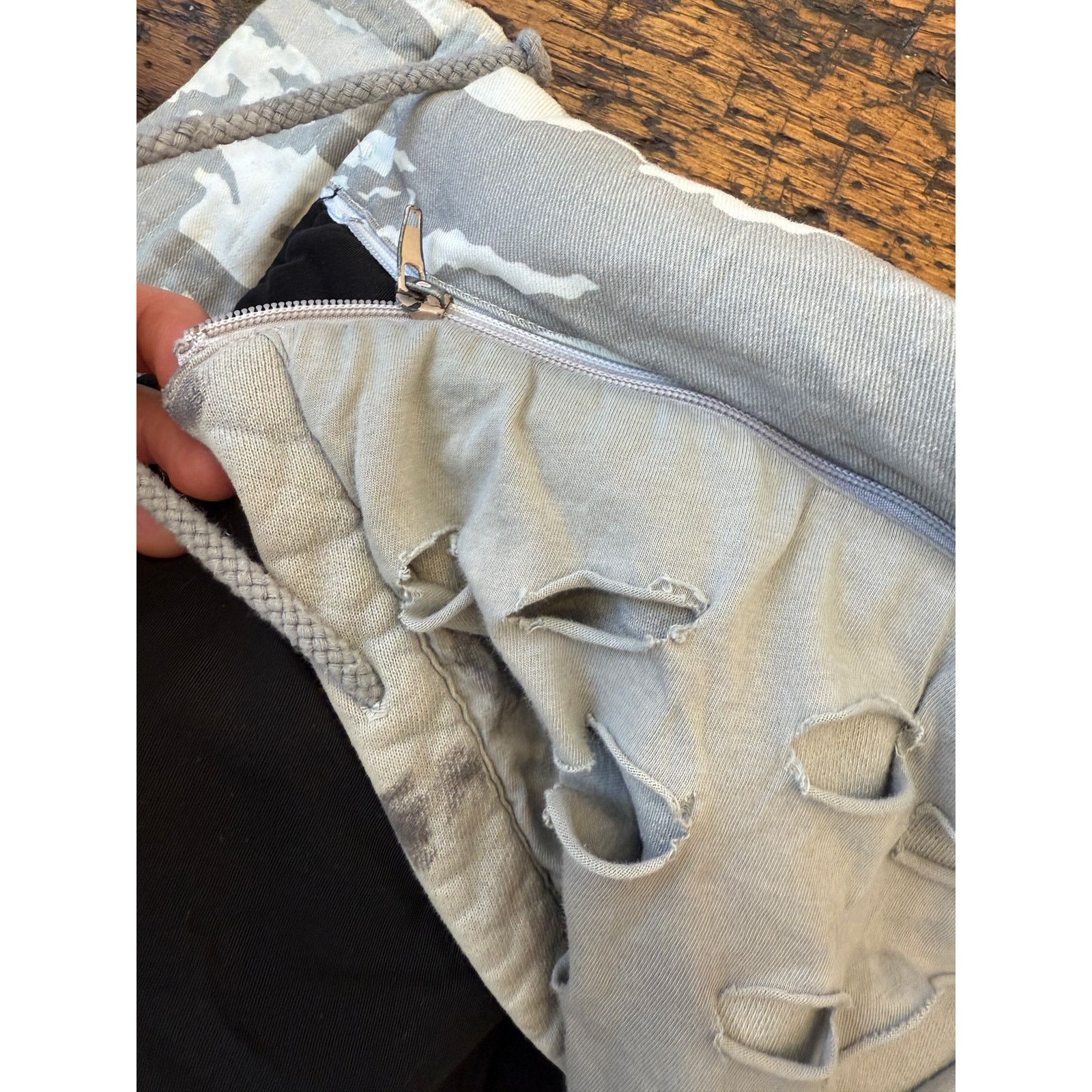 ALEXANDER DIGENOVA Alexander Digenova Snow Camo Distressed Parka Size US S / EU 44-46 / 1 - 12 Thumbnail