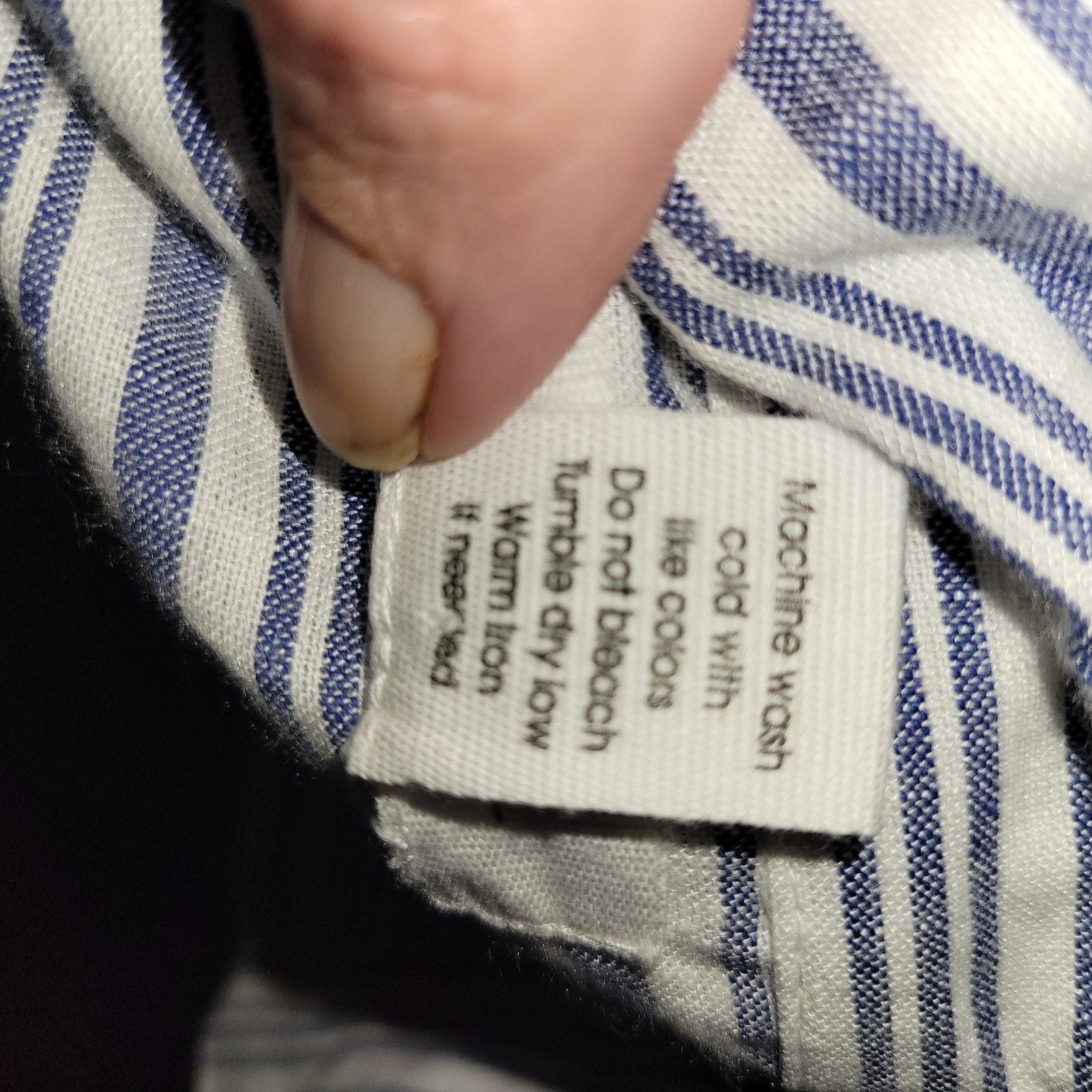 & Other Stories JAPNA Blue White Striped Cotton Button Front Dress Small Size S / US 4 / IT 40 - 9 Thumbnail