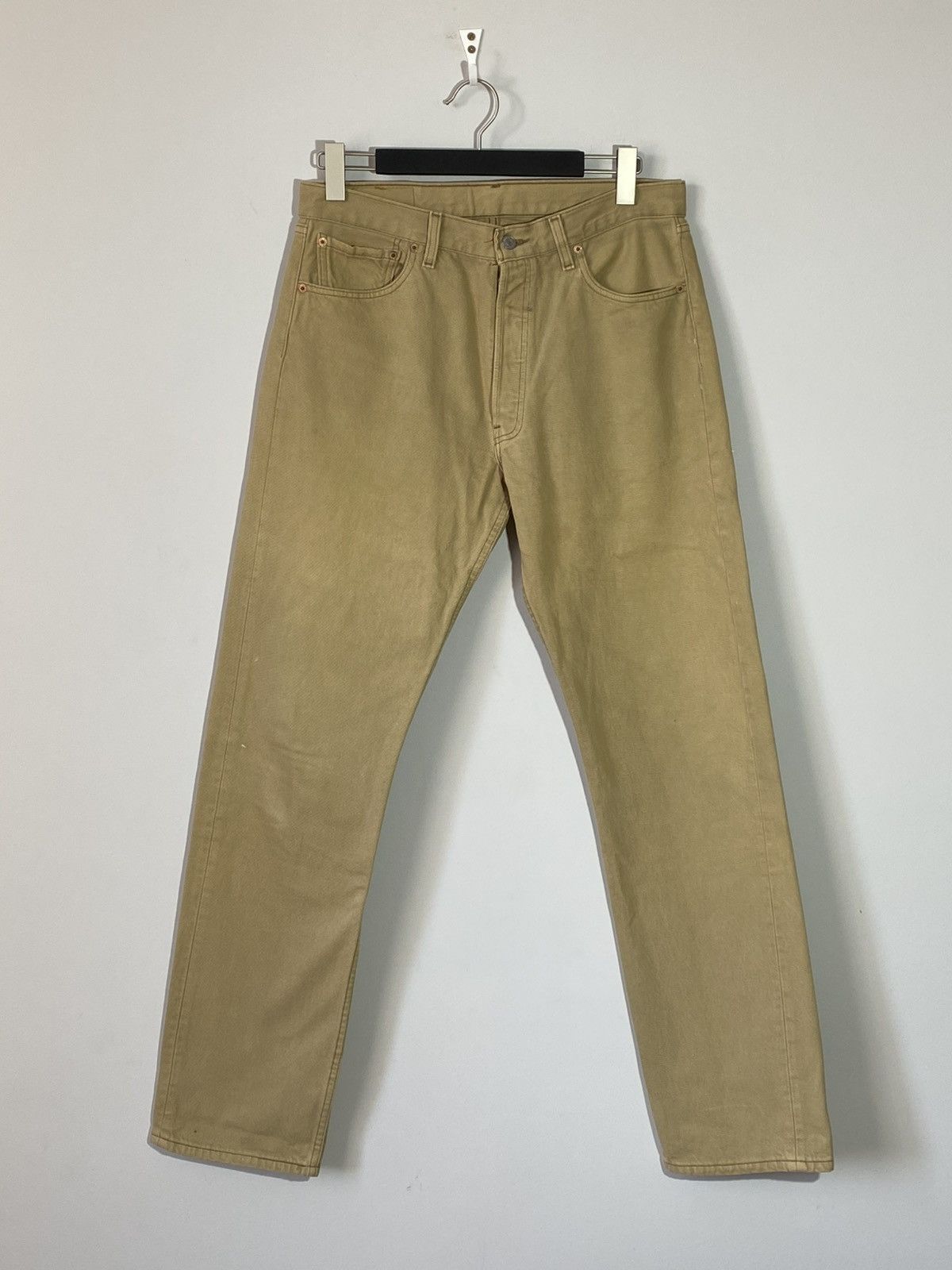 Levi's 90s Vintage Levis 501 Made In USA Jeans 34x34 Size US 34 / EU 50 - 1 Thumbnail