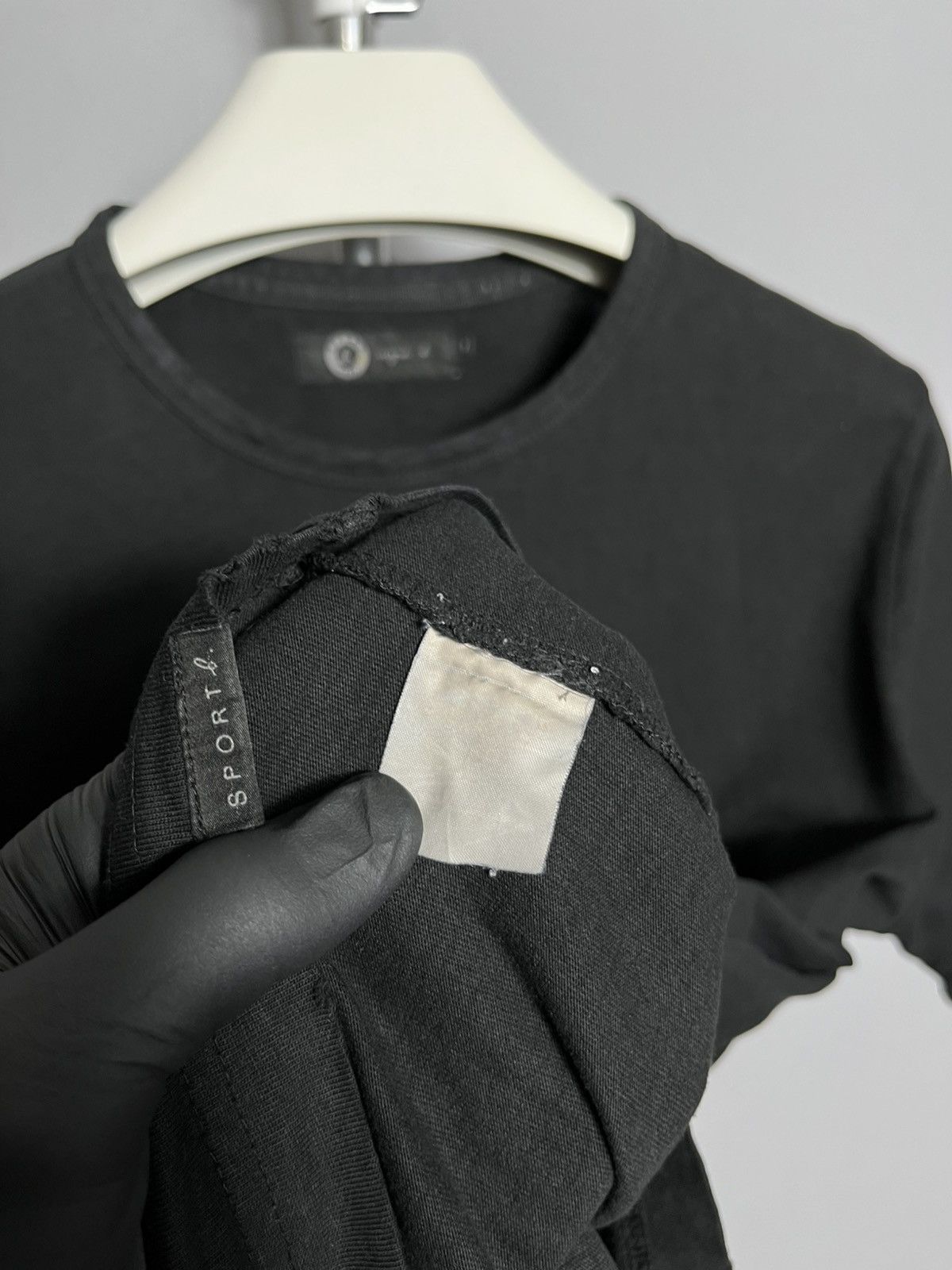 agnes b. Agnes B. Sport Paris Black men’s cotton shorts sleeve crew Size US M / EU 48-50 / 2 - 8 Thumbnail