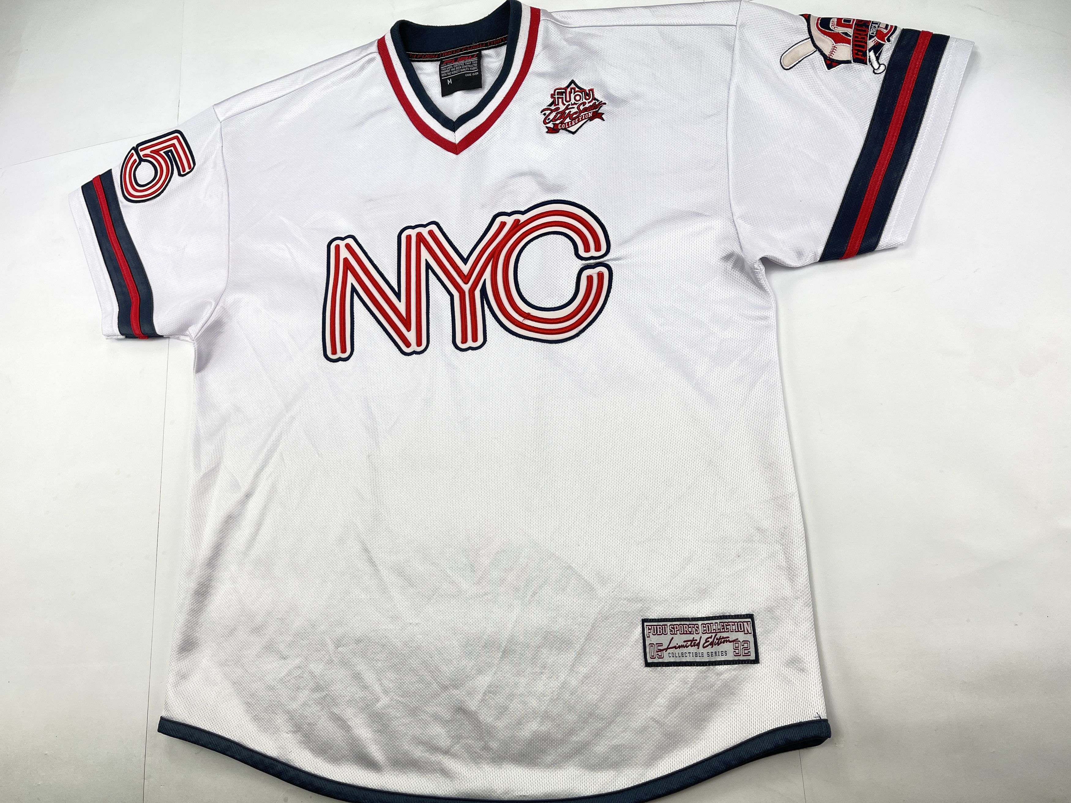 Fubu FUBU jersey, vintage hip hop t-shirt New York, City Series M Size US M / EU 48-50 / 2 - 4 Thumbnail