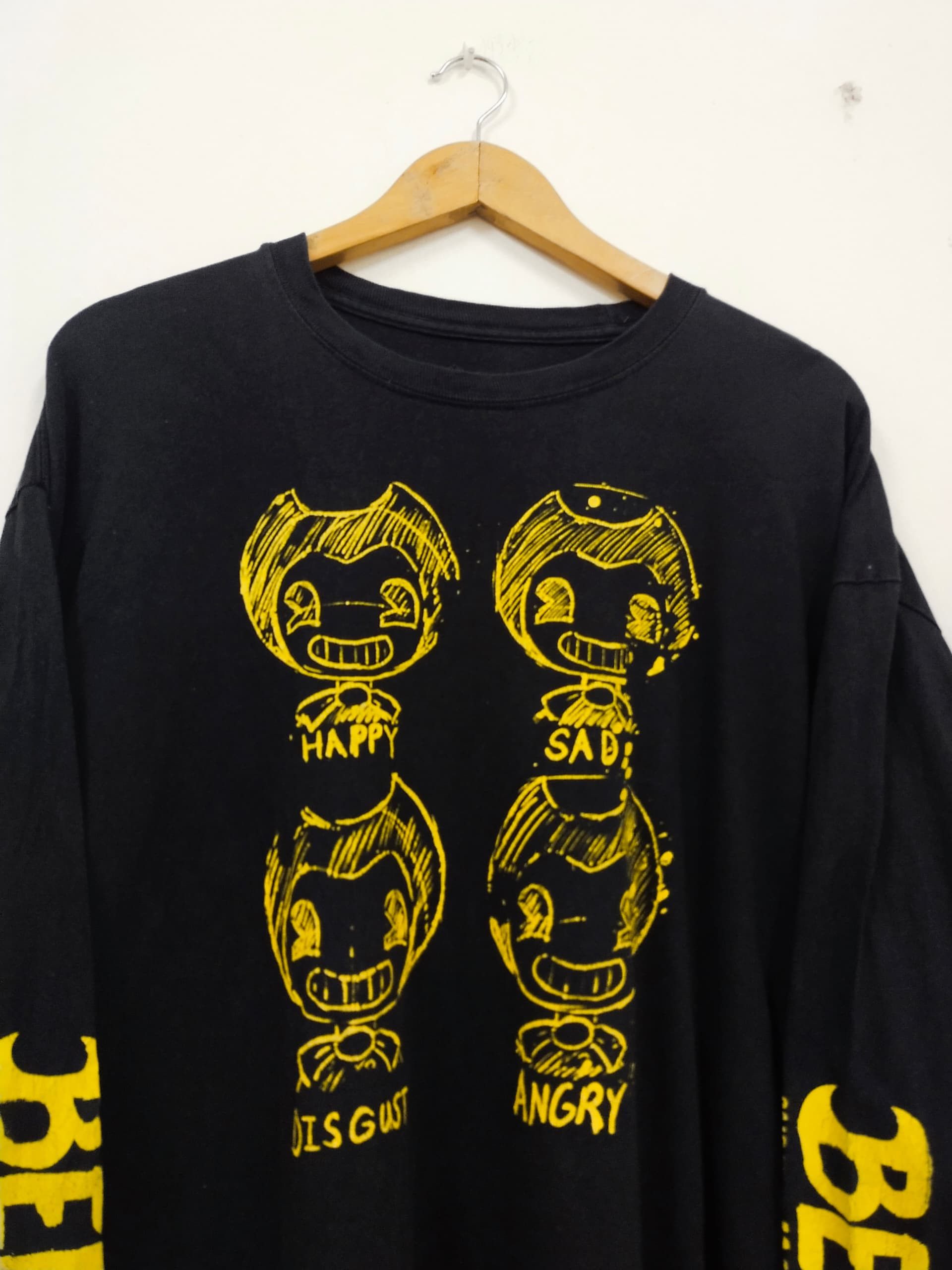 Cartoon Network Vintage Bendy and the Machine Cartoon longsleeve t shirt Size US XL / EU 56 / 4 - 5 Thumbnail