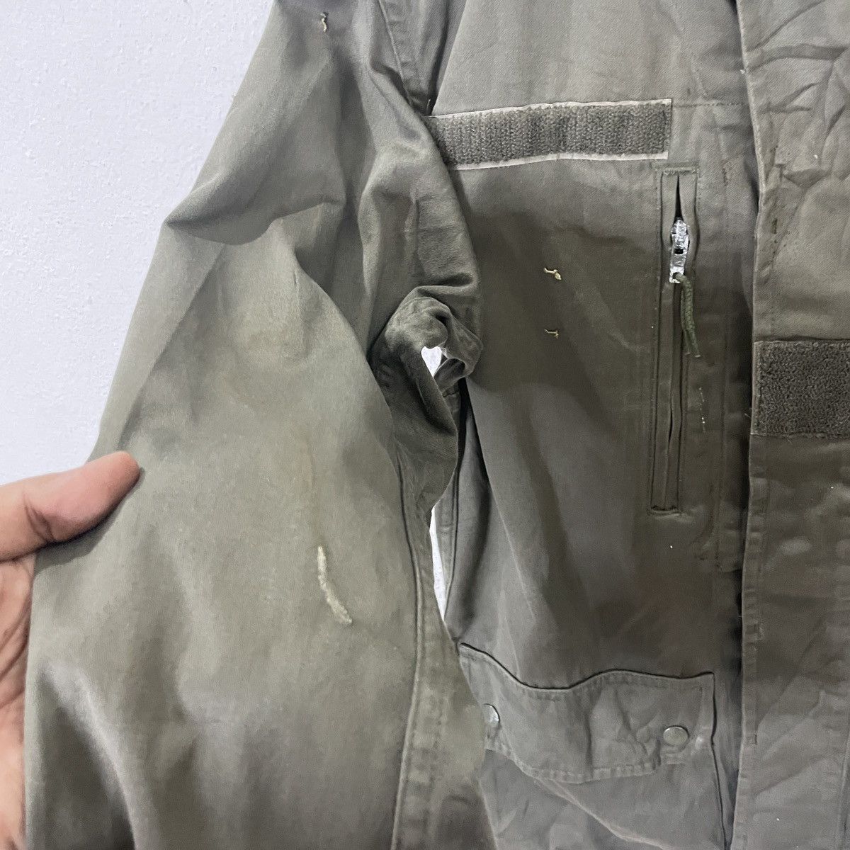 Vintage Vintage 1987 Warein Military Jacket Size L / US 10 / IT 46 - 7 Thumbnail