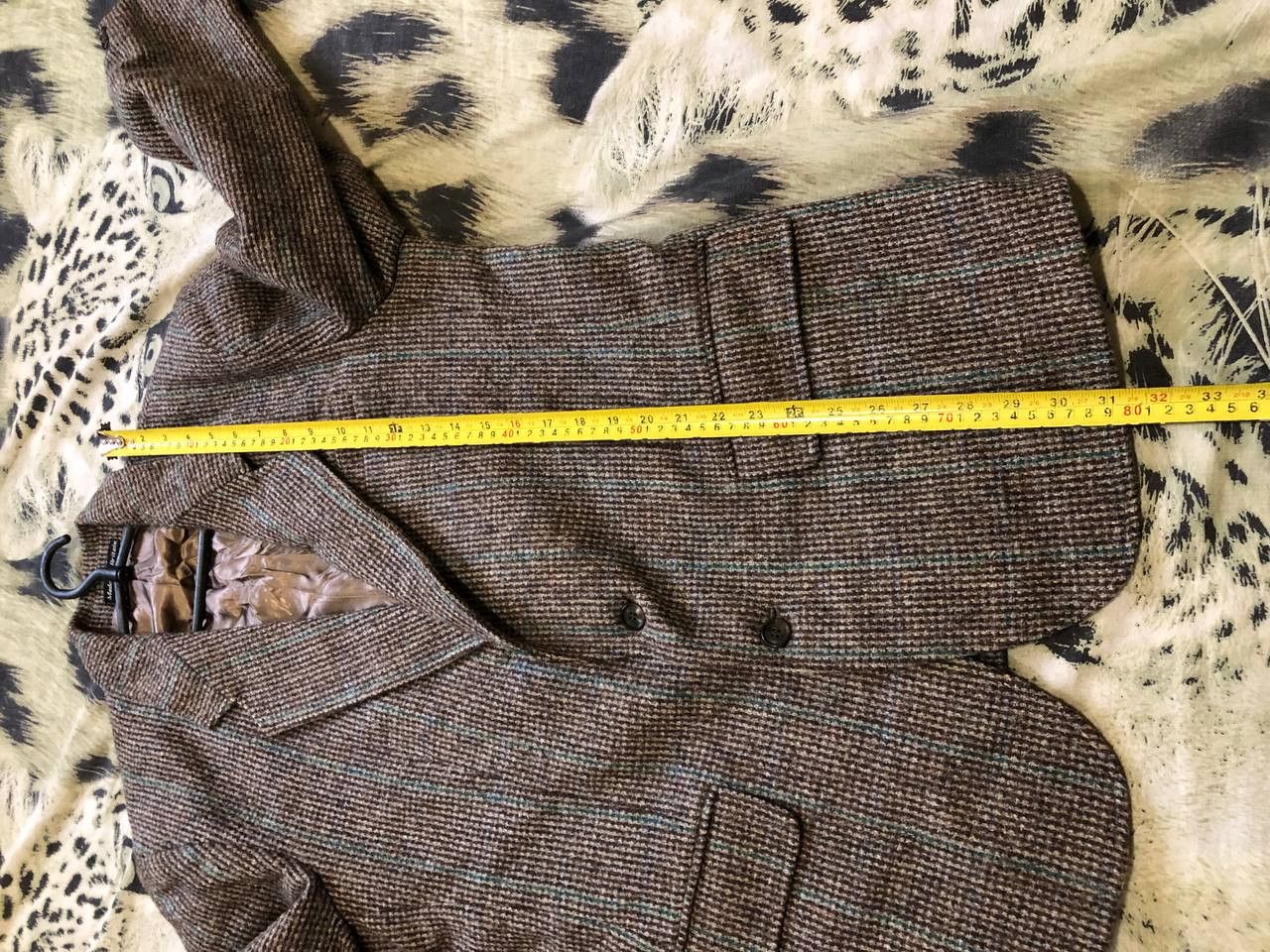 Harris Tweed VINTAGE Wool Blazer Harris Tweed Y2K Streetwear Size 42R - 8 Thumbnail