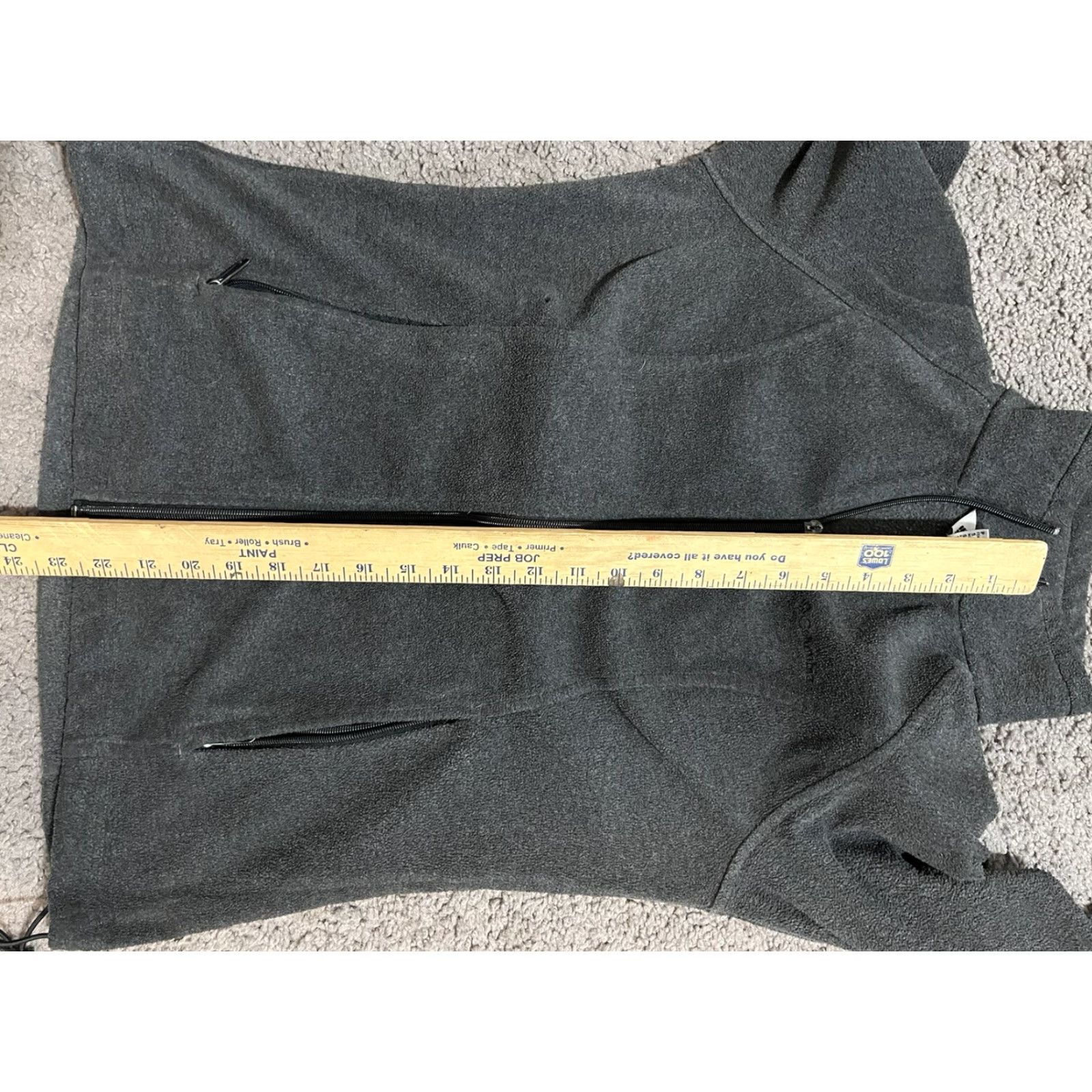 Vintage Columbia Women's Gray Fleece Jacket Full Zip Sweater Size S Casual Mid-Length Jacket Zip Pockets Size S / US 4 / IT 40 - 6 Thumbnail