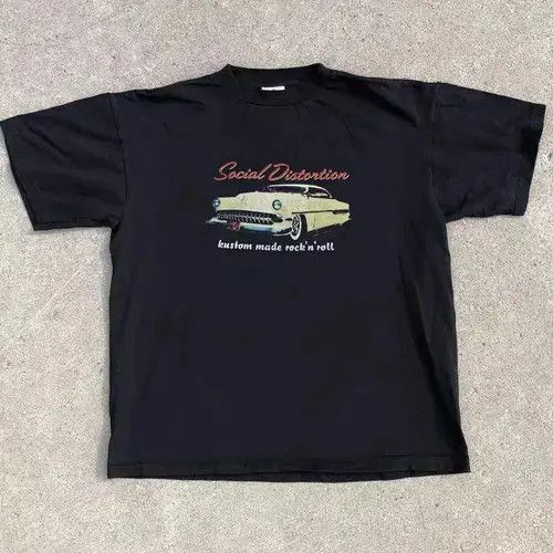 VIBE Koyama x Mako Black street retro car print cotton t-shirt Size US M / EU 48-50 / 2 - 7 Thumbnail