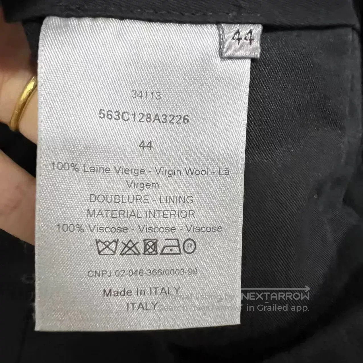 Dior Dior Black Trousers Size 44 for Men. Size US 44 / EU 60 - 5 Thumbnail