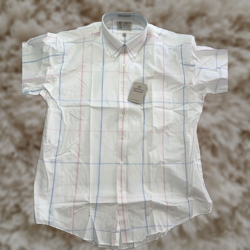 van heusen short sleeve white dress shirts Van Heusen Poplin Solid Short-Sleeve Dress Shirt