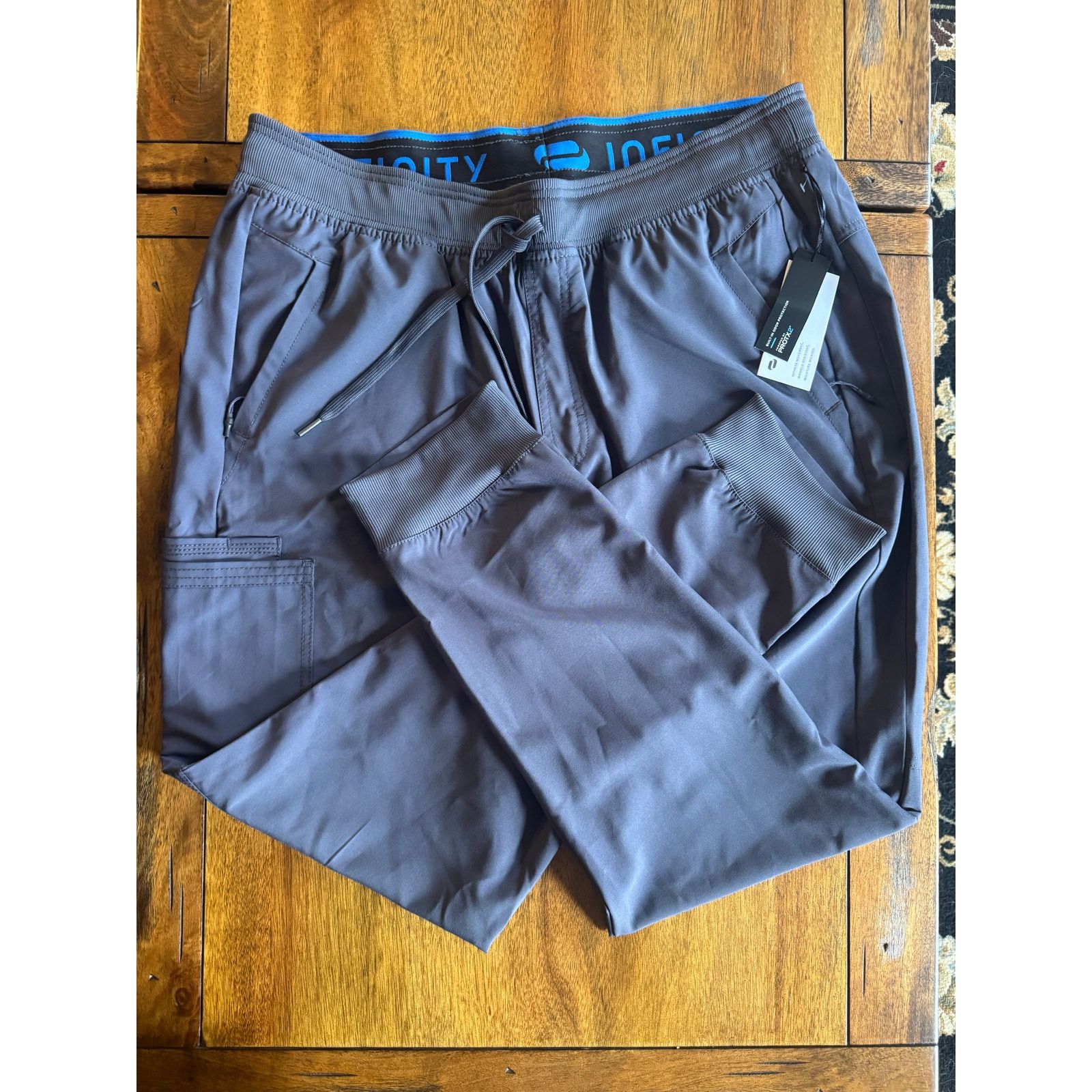 Other NWT Infinity Jogger Pants XL Gray Stretch Drawstring Size US 37 - 1 Thumbnail