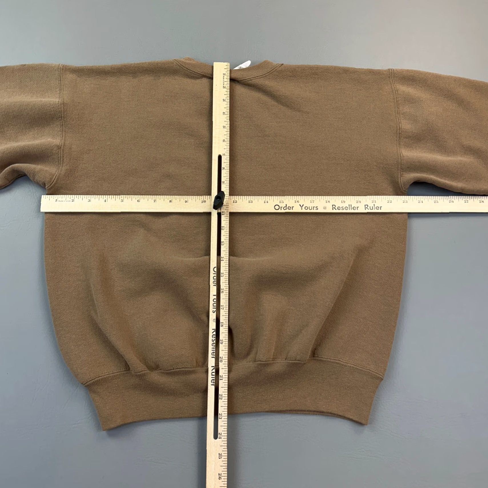 Hanes VINTAGE Hanes Premium Weight Sweatshirt Mens Large Brown Crewneck Pullover Size US L / EU 52-54 / 3 - 7 Thumbnail