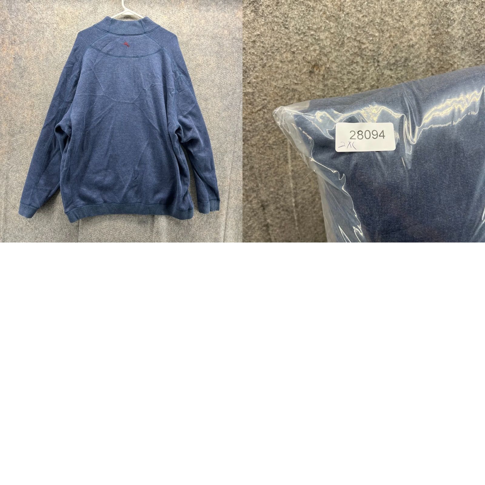 Tommy Bahama VINTAGE Tommy Bahama Sweater Mens 2XL Blue Purple Reversible Pullover Fleece Size US XXL / EU 58 / 5 - 9 Thumbnail
