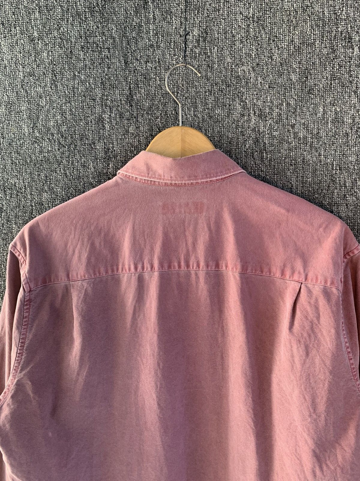 MasterPiece Master-Piece Soft Pink Vintage Japanese Buttons Shirt Size US L / EU 52-54 / 3 - 8 Thumbnail