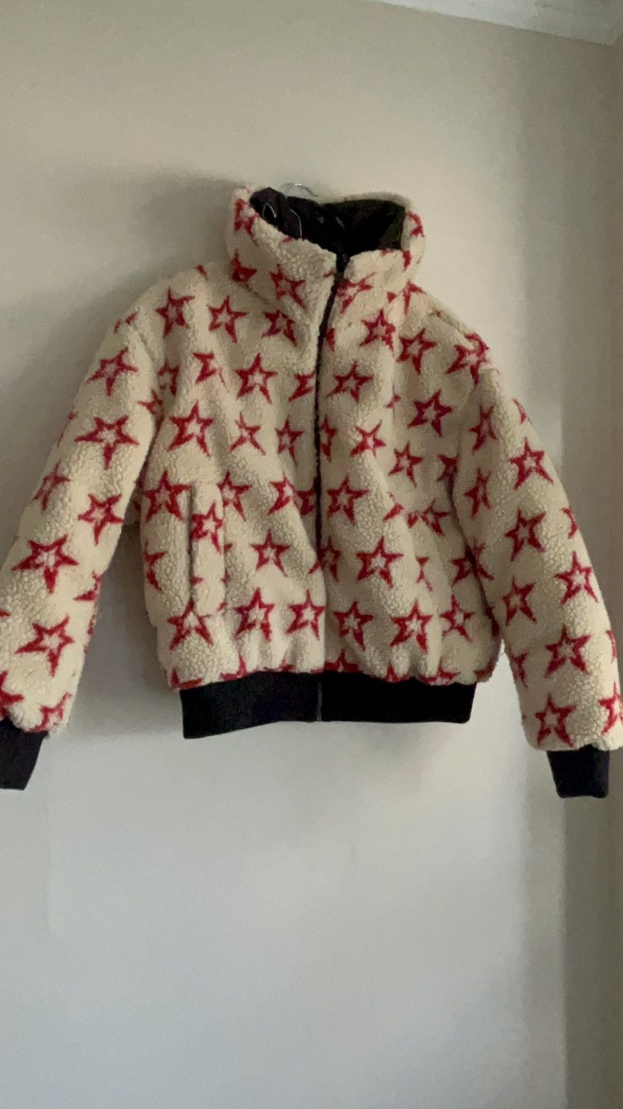 Perfect Moment Reversible Metallic Black Shearling Jacket Size L / US 10 / IT 46 - 10 Thumbnail