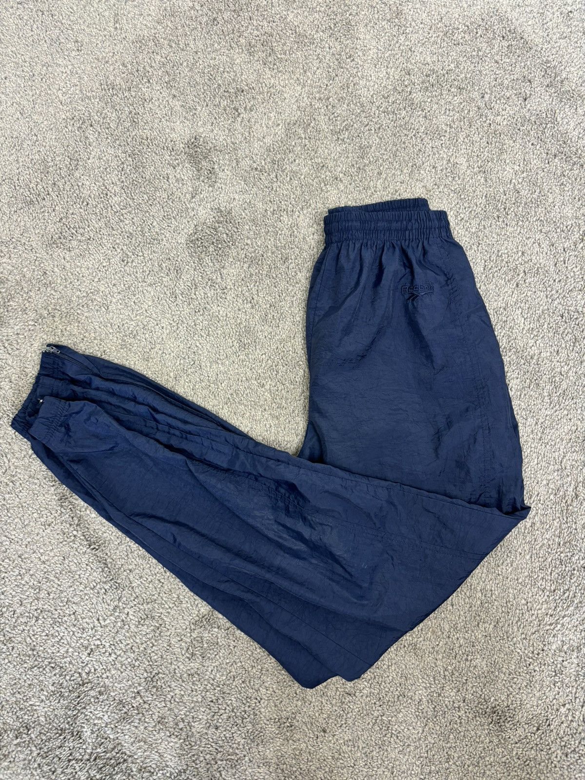 Reebok Vintage 90s blue reebok track pants Size US 28 / EU 44 - 1 Thumbnail