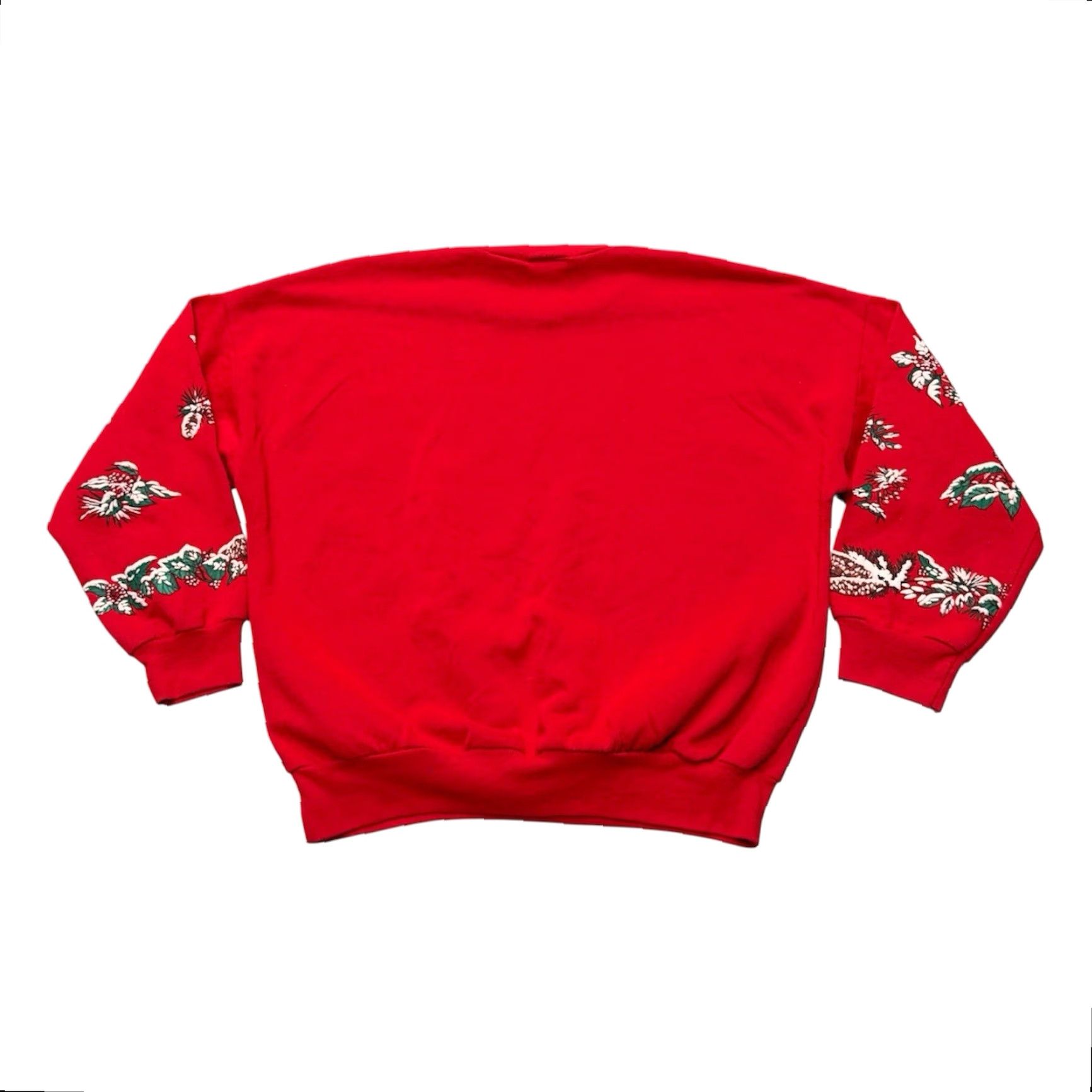 Vintage VINTAGE Nutcracker Sweater 90s Christmas Red Large Crew Neck Unisex Adults Long Sleeve Pullover Graphic Print Town Ice Skating Scene Size US L / EU 52-54 / 3 - 2 Thumbnail