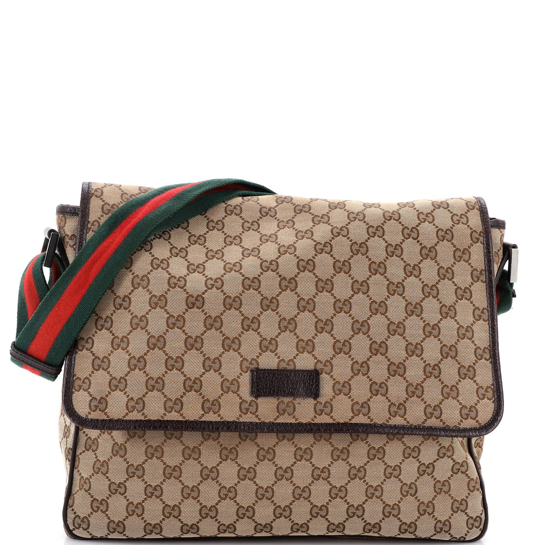 Gucci Web Strap Flap Messenger Size ONE SIZE - 1 Thumbnail