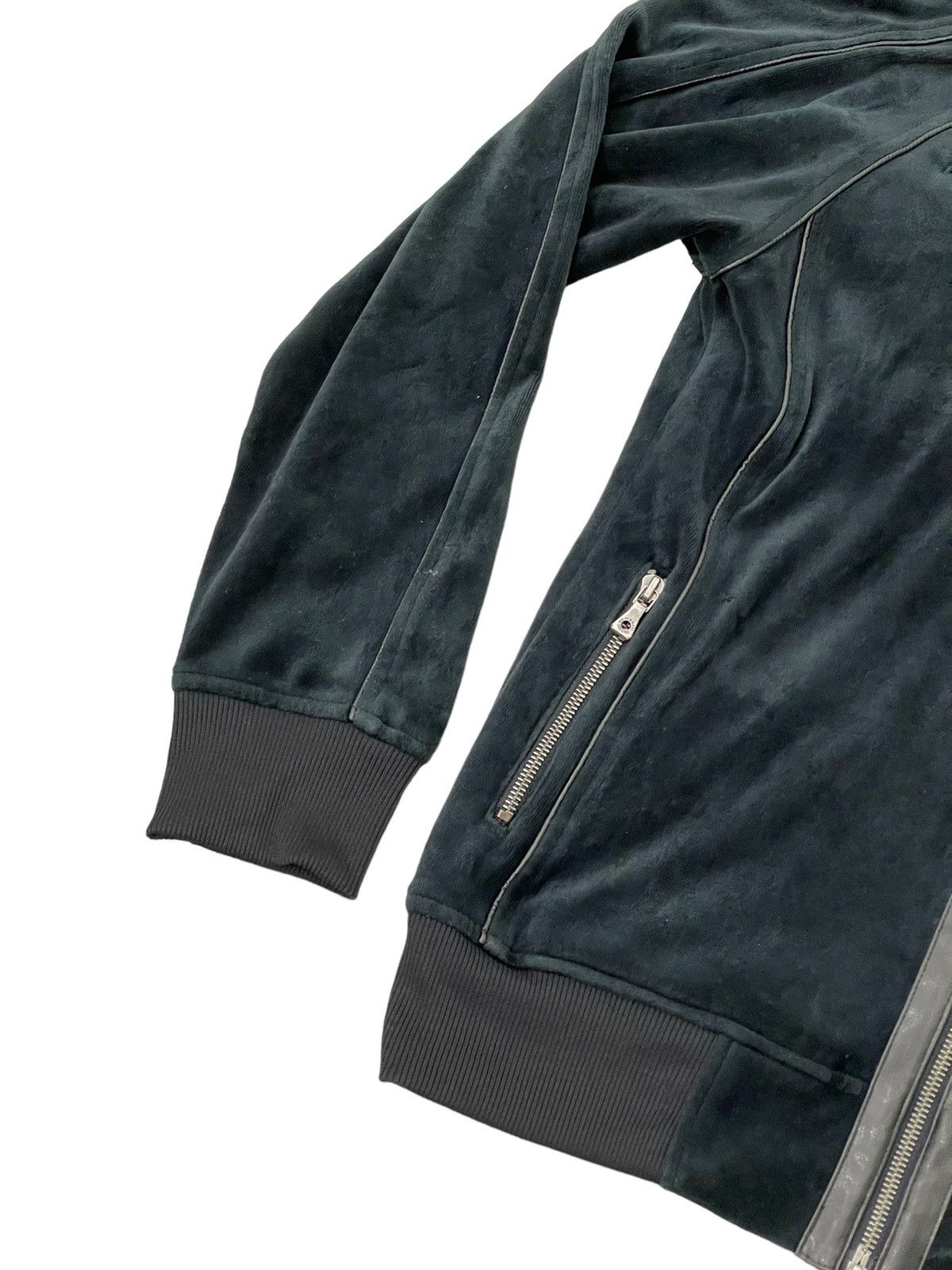 Japanese Brand Velvet Jacket Semantic Design Gothic Leather Parts 5🟩5 Size US M / EU 48-50 / 2 - 9 Thumbnail