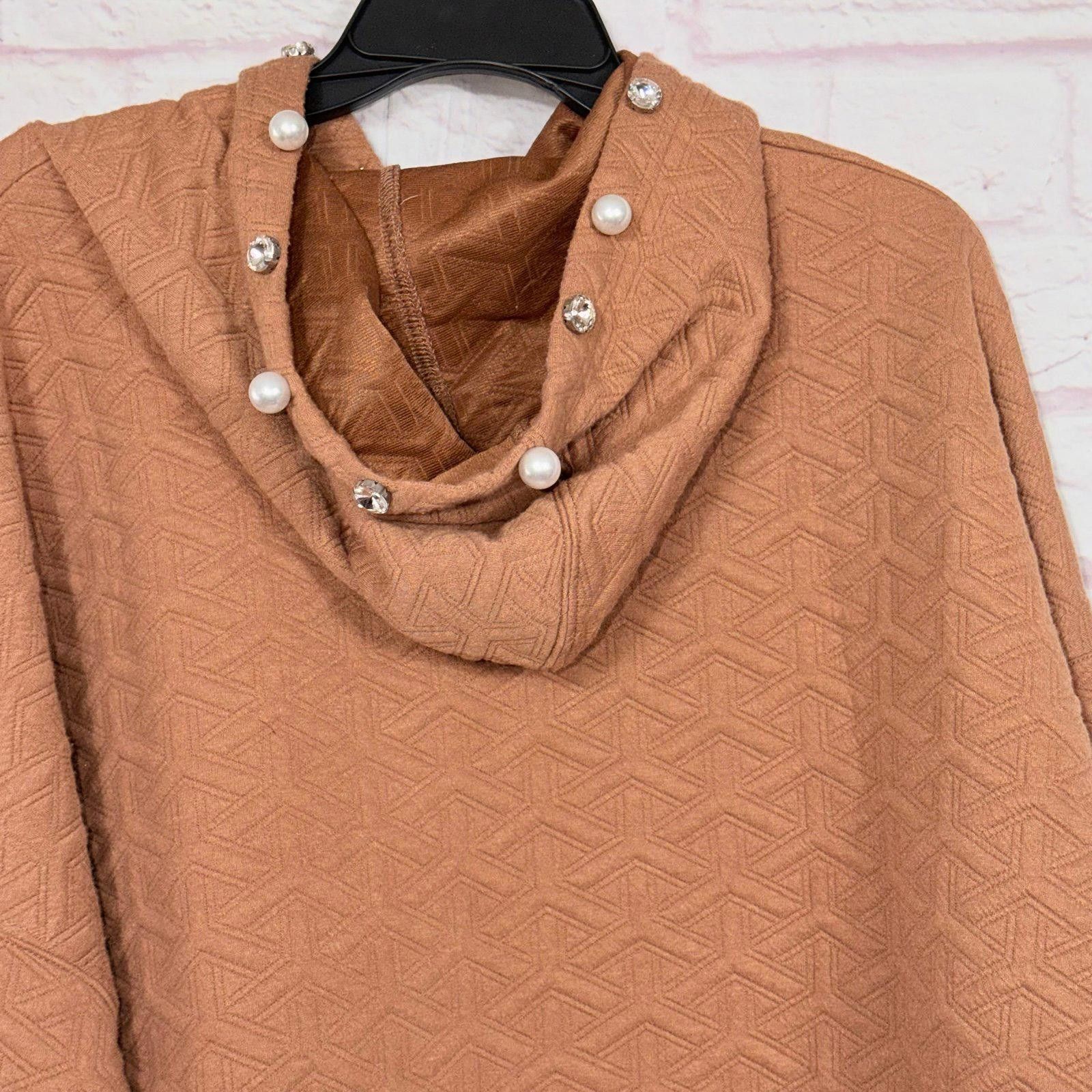 Other Simply Southern Oversized Large Hoodie with Pearl Accents Size L / US 10 / IT 46 - 5 Thumbnail