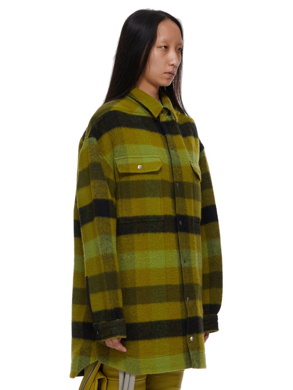 Rick Owens AW23 RICK OWENS "LUXOR" OVERSIZED OUTERSHIRT 40 Size US M / EU 48-50 / 2 - 10 Thumbnail