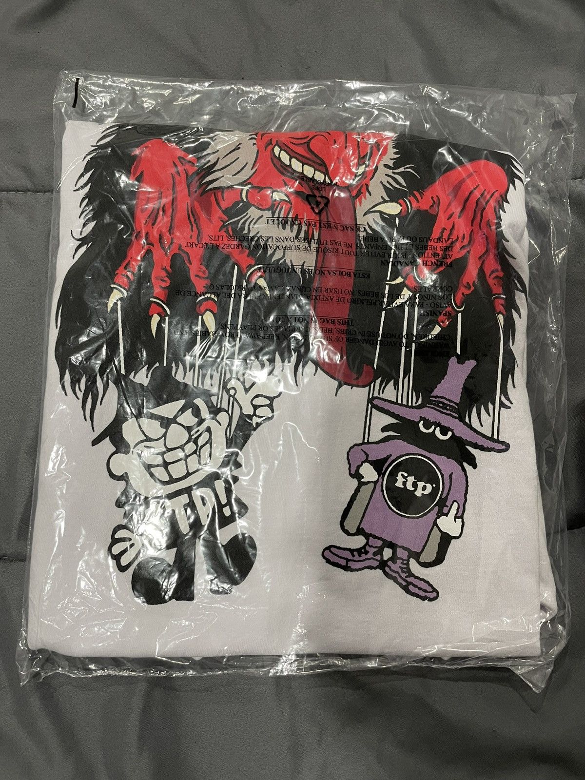 Fuck The Population Krampus Tee Shirt Size US M / EU 48-50 / 2 - 1 Thumbnail