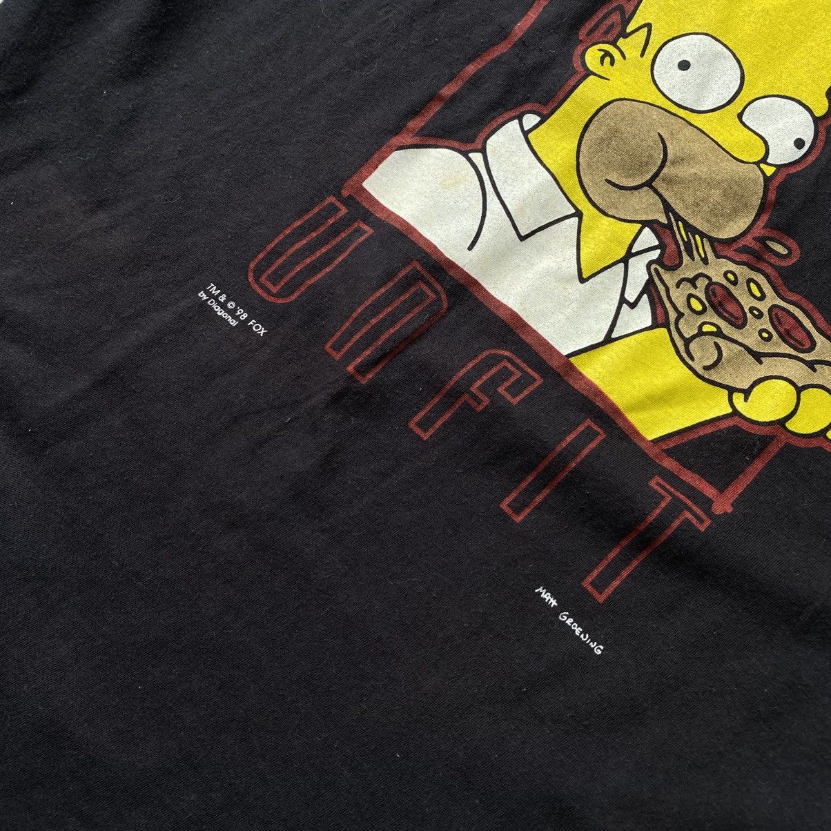 Cartoon Network × The Simpsons × Vintage Vintage The Simpsons 1998 Big Logo Matt Groening cartoon tee Size US XL / EU 56 / 4 - 4 Thumbnail